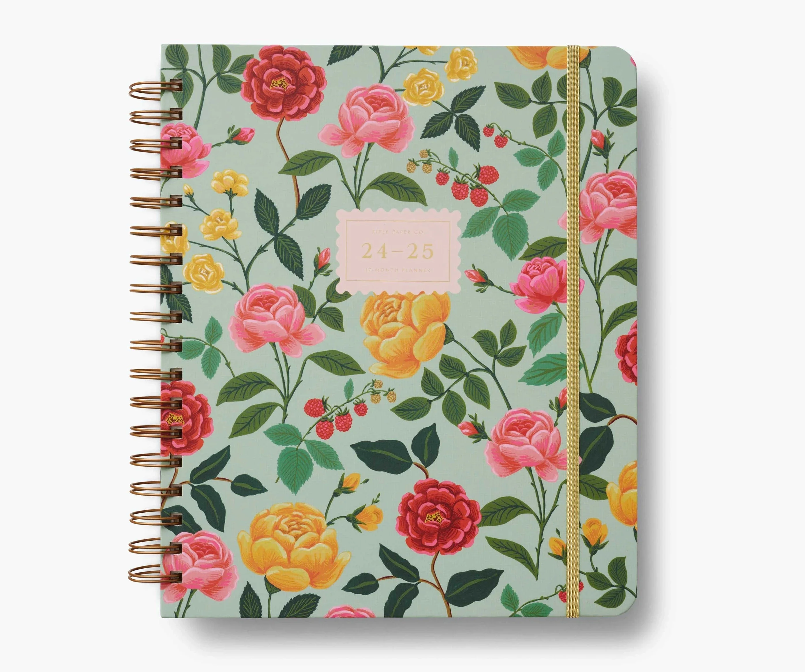 RIFLE PAPER CO - 2025 Roses Hardcover Planner