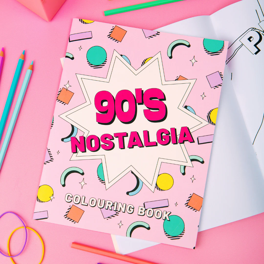 90's Nostalgia Colouring Book - Image 6