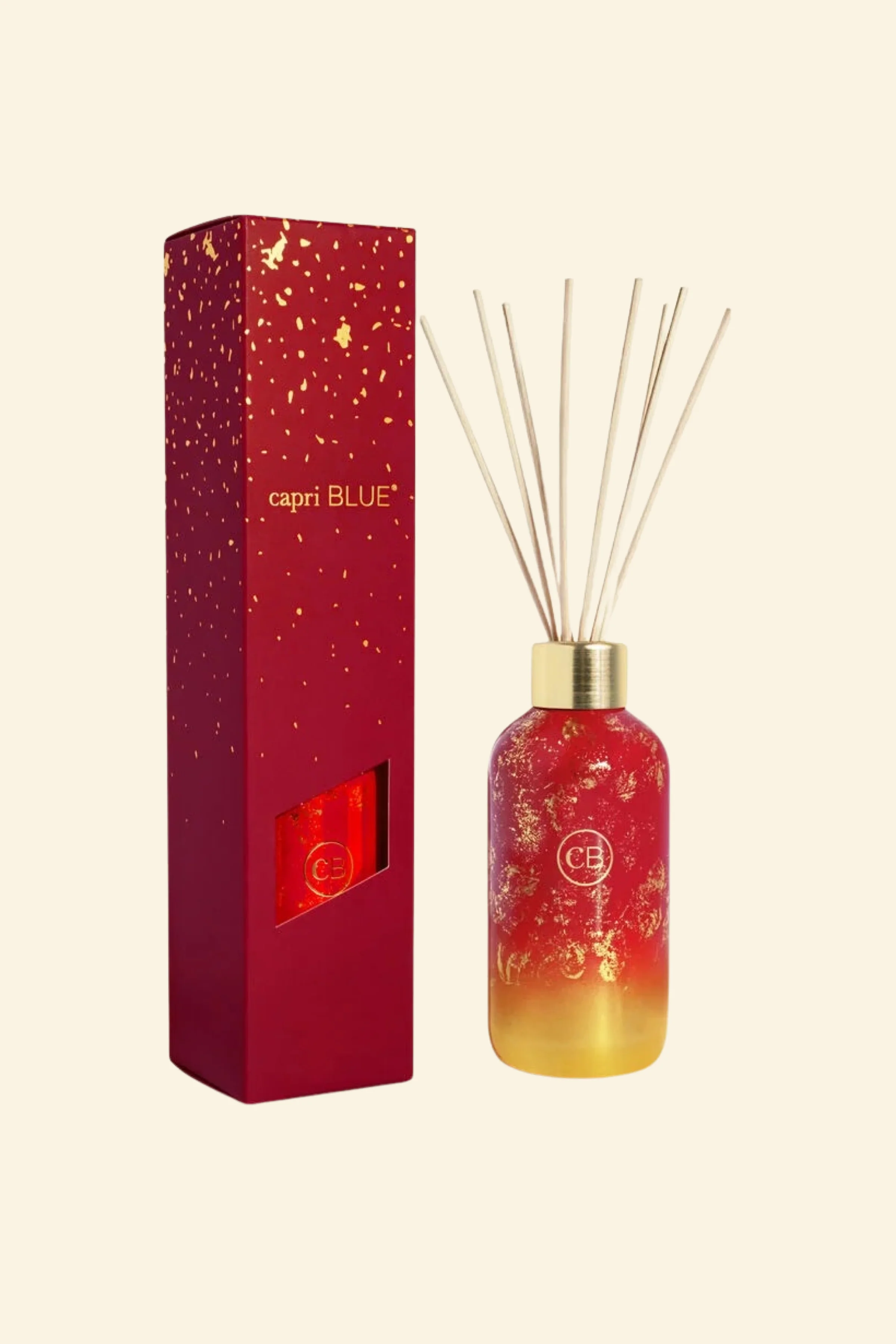 CAPRI BLUE - Apple Cider Social Glimmer Reed Diffuser, 8 oz - Image 2