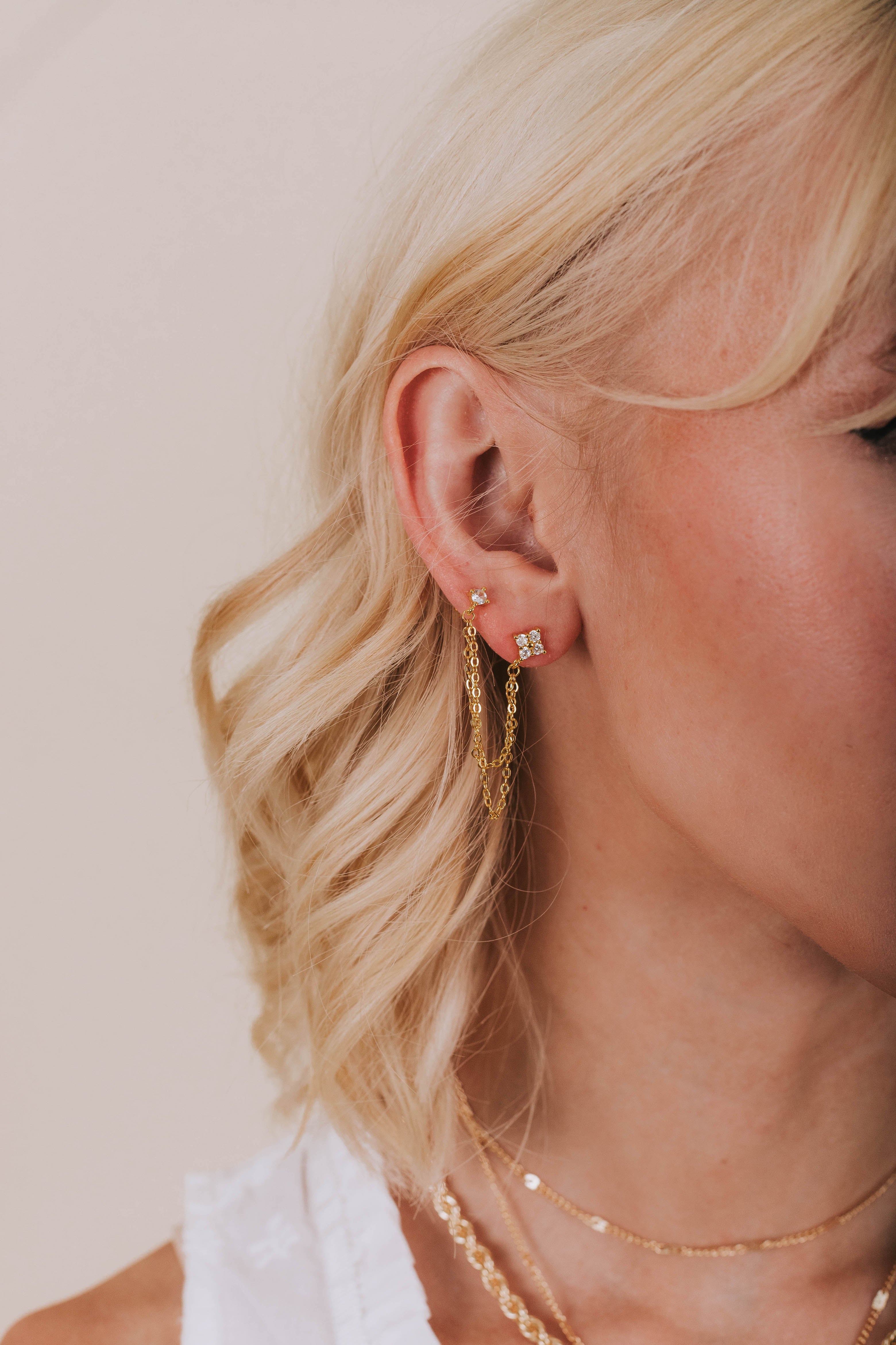 Appreciated Earring - 14K Gold Plated - Image 2