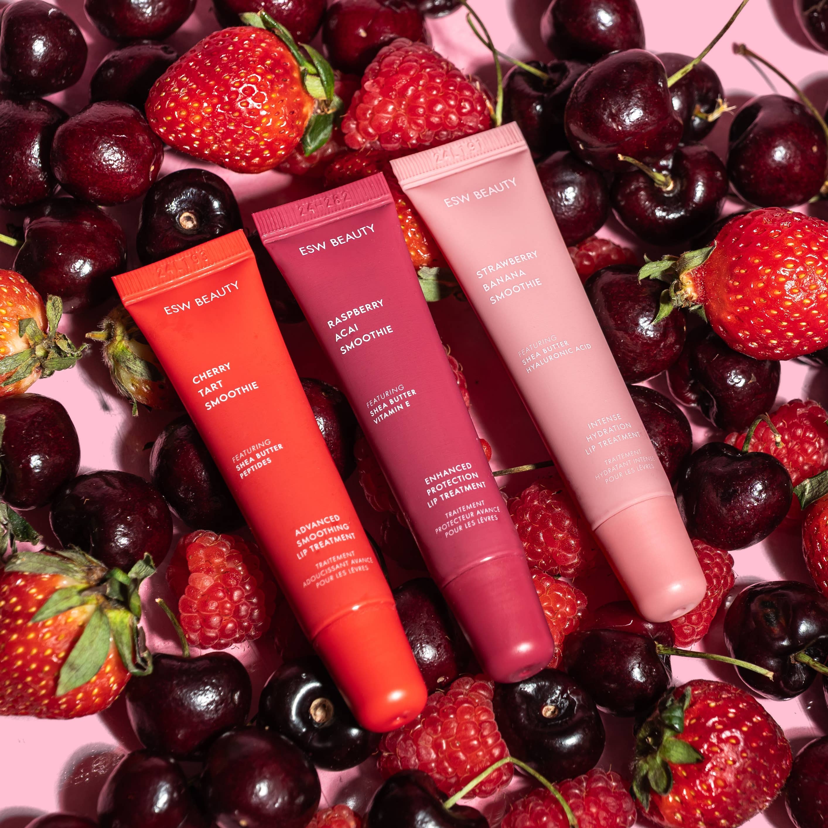 ESW BEAUTY - Berry Kisses Lip Treatment Trio Set - Image 3