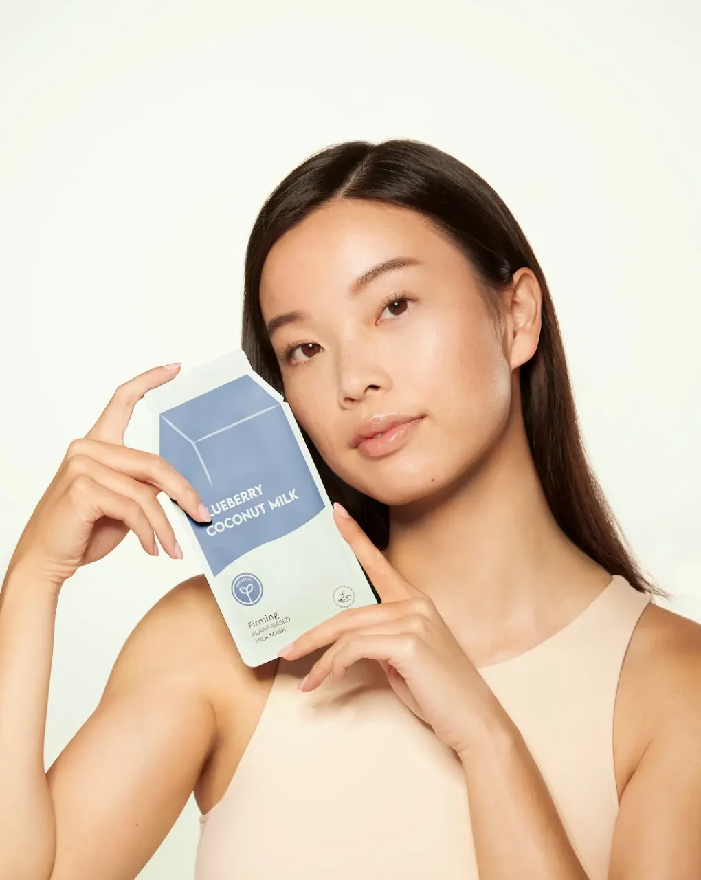 ESW BEAUTY - Blueberry Coconut Milk Firming Plant-Based Milk Mask - Image 2
