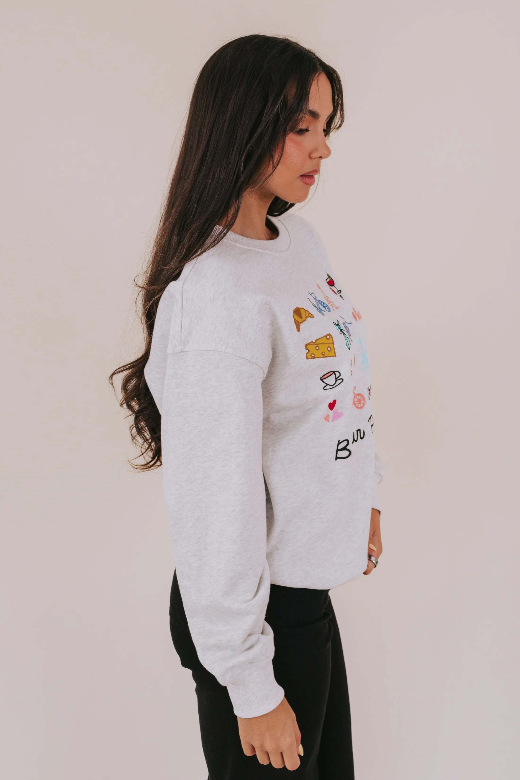 Bonjour Paris Sweatshirt - Image 3