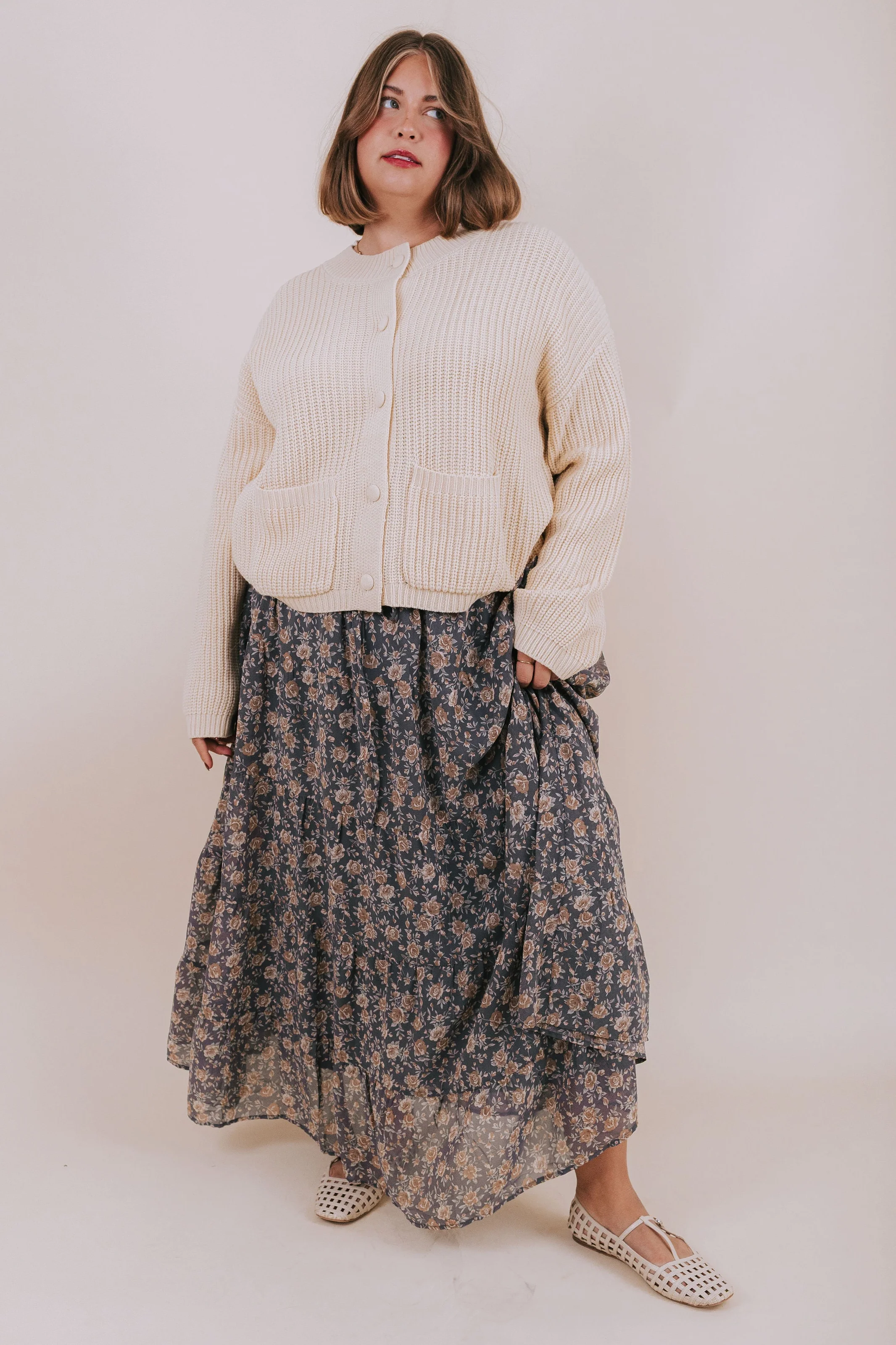 PLUS SIZE - Cappuccino Cloud Sweater - Image 5