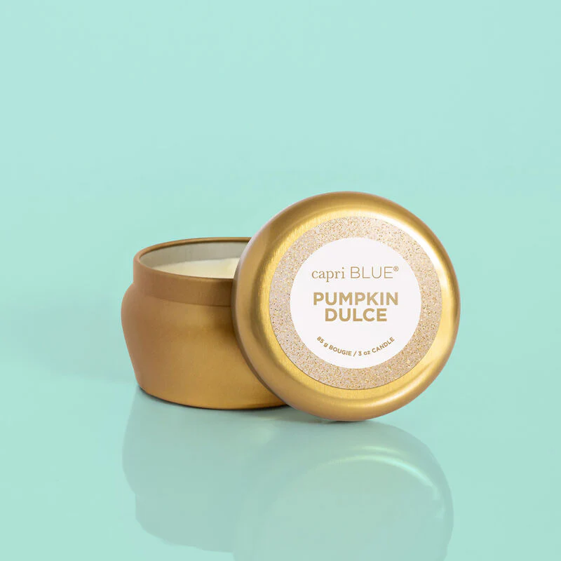 CAPRI BLUE - Pumpkin Dulce Glam Mini Tin, 3 oz