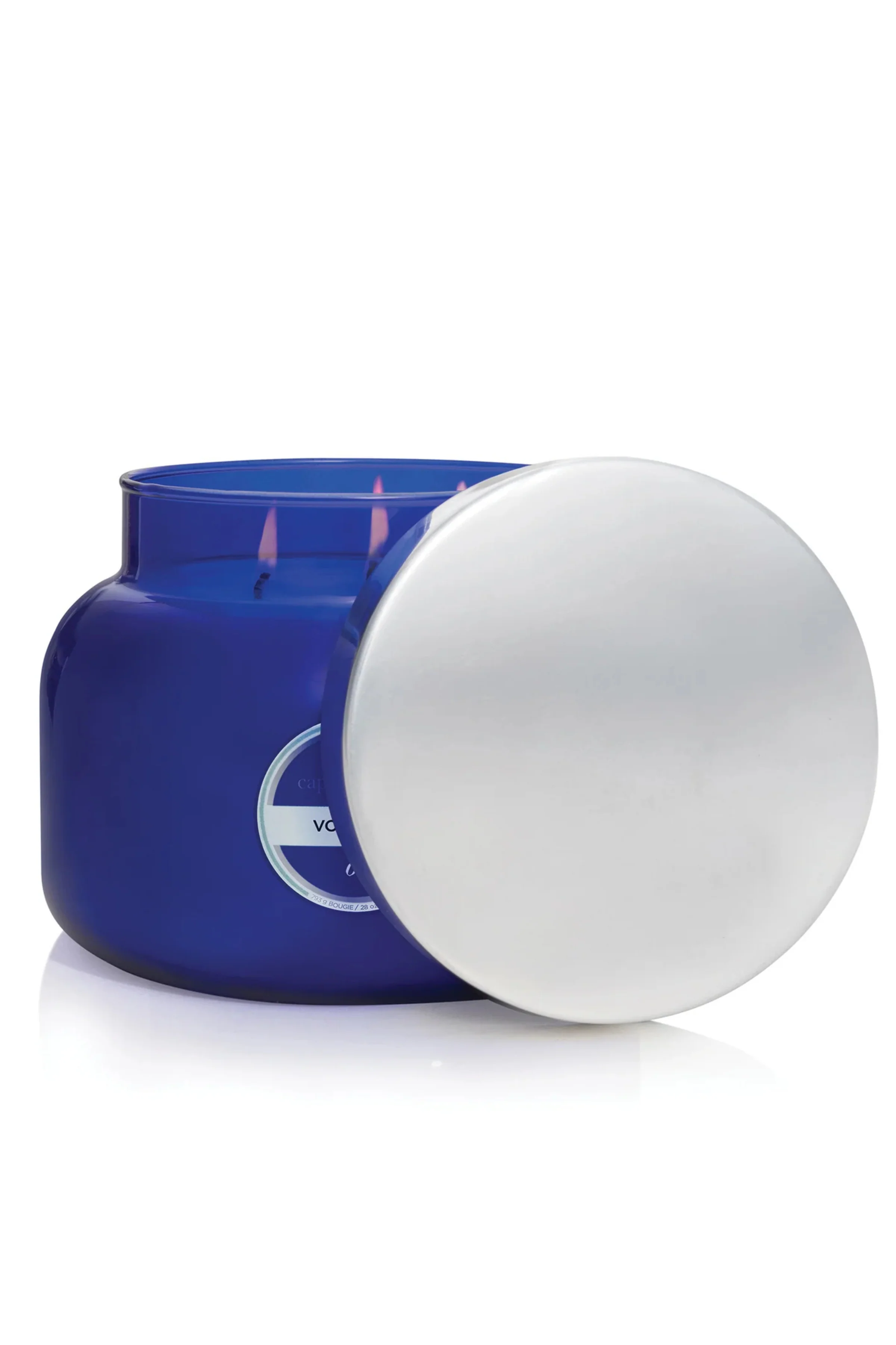 CAPRI BLUE - Volcano Blue Oversized Candle, 28 oz