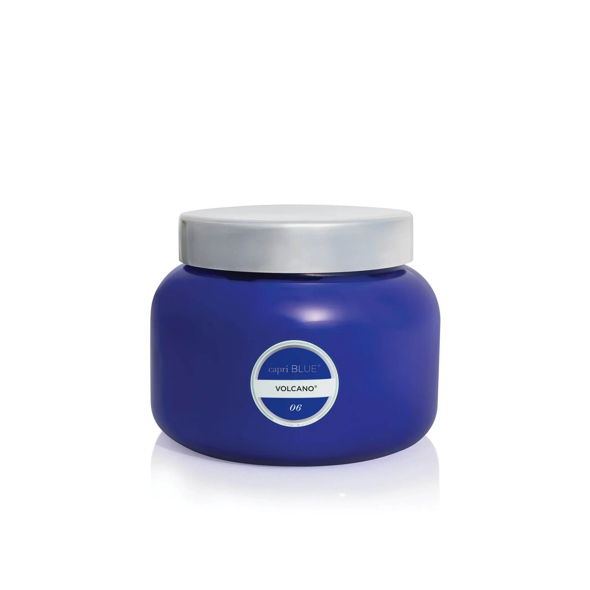 CAPRI BLUE - Volcano Blue Oversized Candle, 28 oz - Image 2