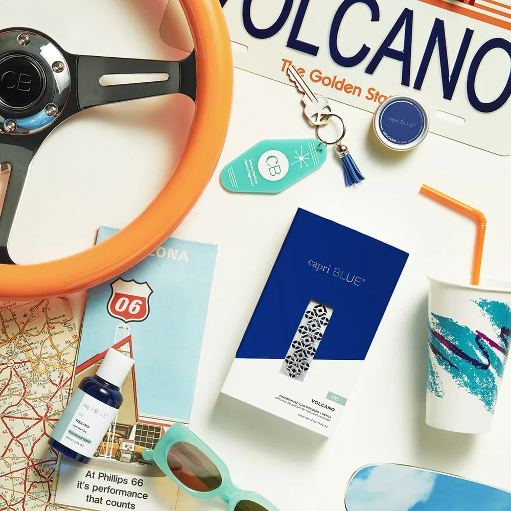 CAPRI BLUE - Volcano Car Diffuser + Refill - Image 4
