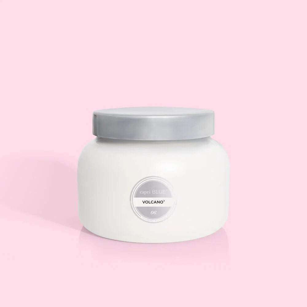 CAPRI BLUE - Volcano White Oversized Jar, 28 oz
