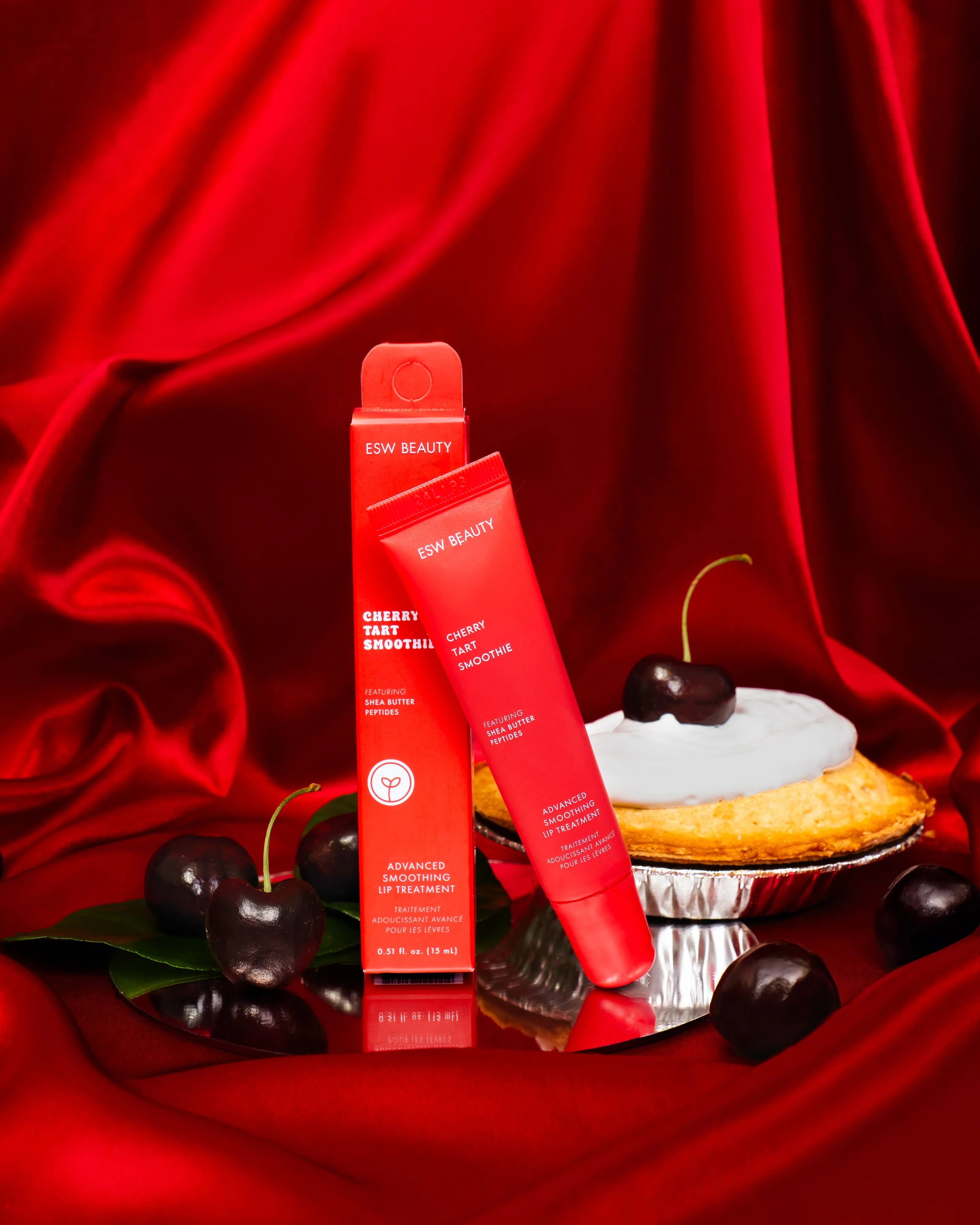 ESW BEAUTY - Cherry Tart Smoothie Advanced Smoothing Lip Treatment - Image 3