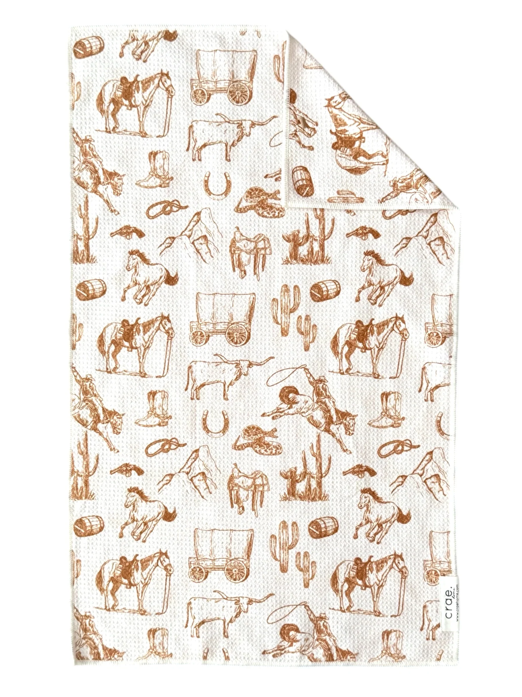 CRAE.HOME - Western: Double-Sided Hand Towel
