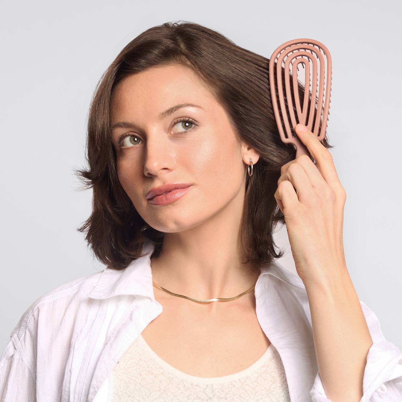 KITSCH - Detangling Flexi Brush - Terracotta - Image 3