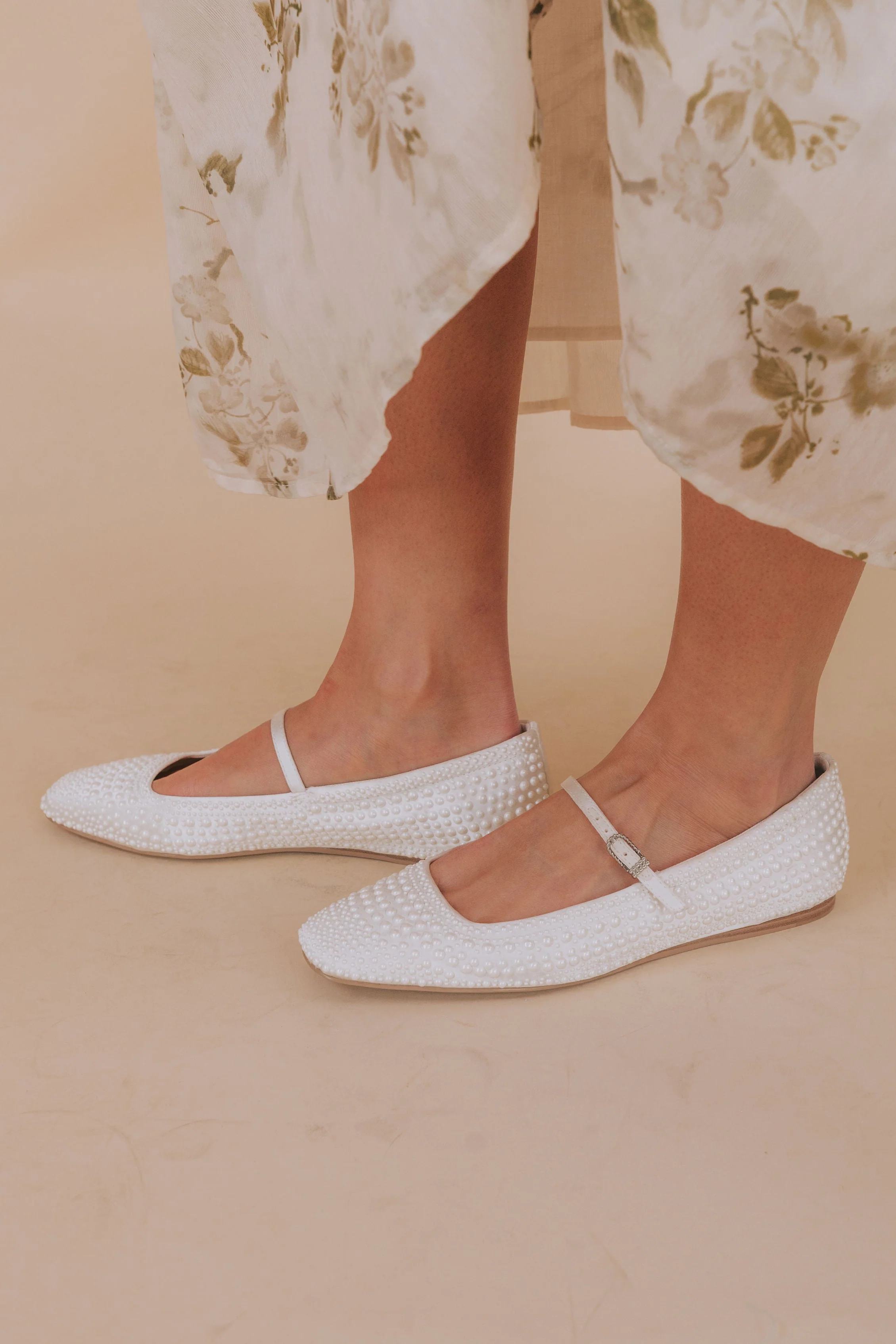 DOLCE VITA - Reyes Pearl Ballet Flats - Image 4