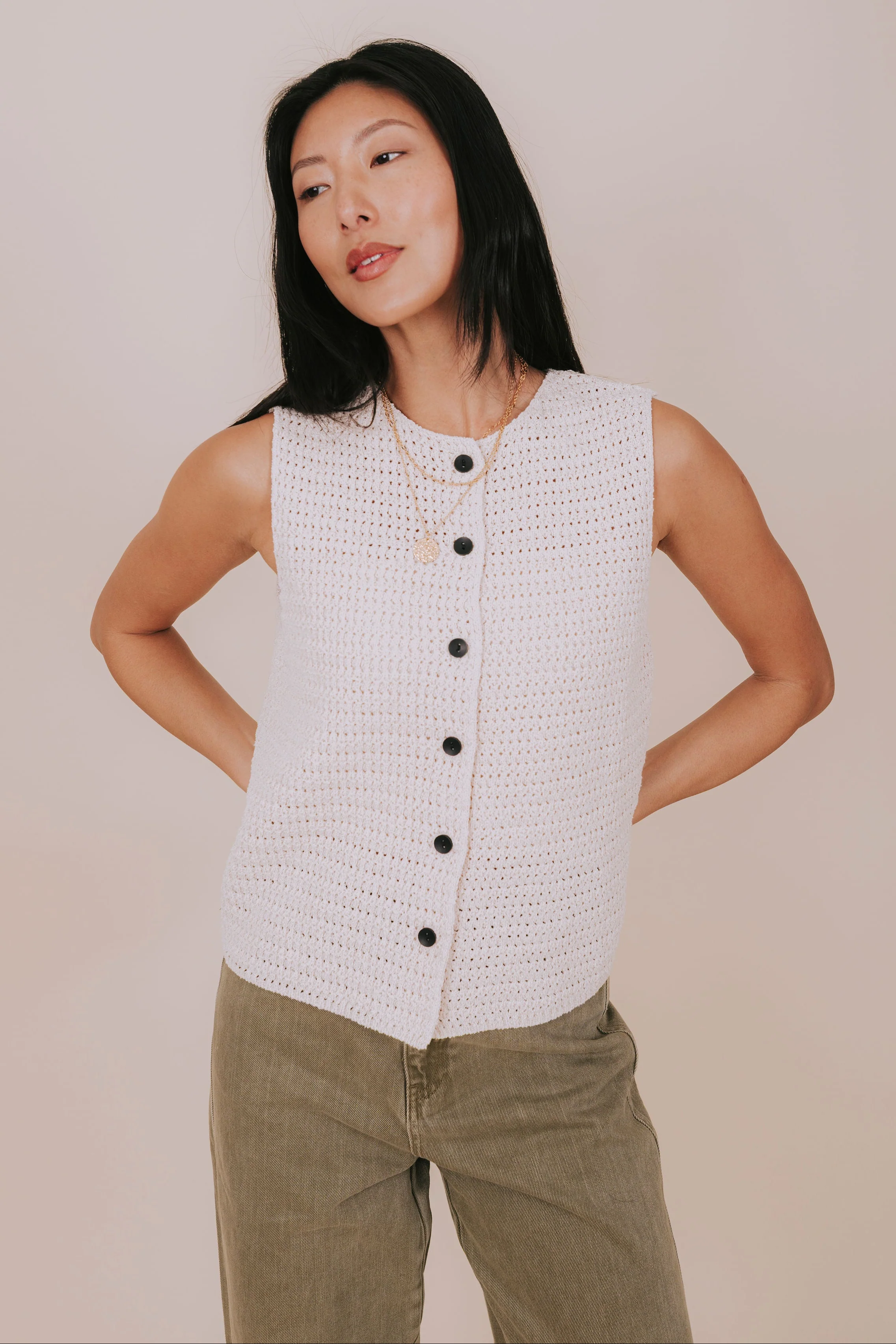 Don't Waste My Time Vest - Image 2