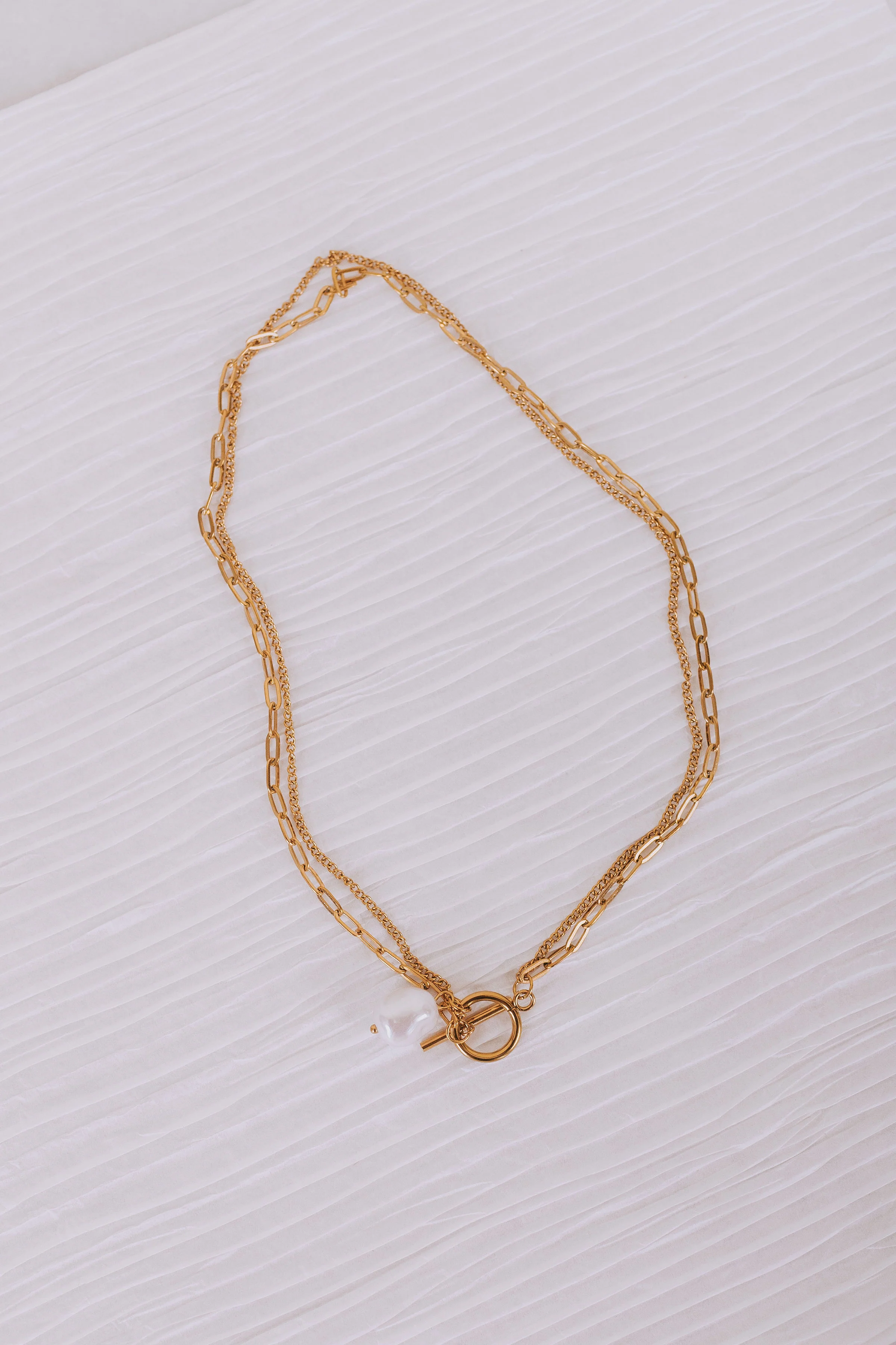 Endlessly Necklace - 18K Gold Plated - Image 2