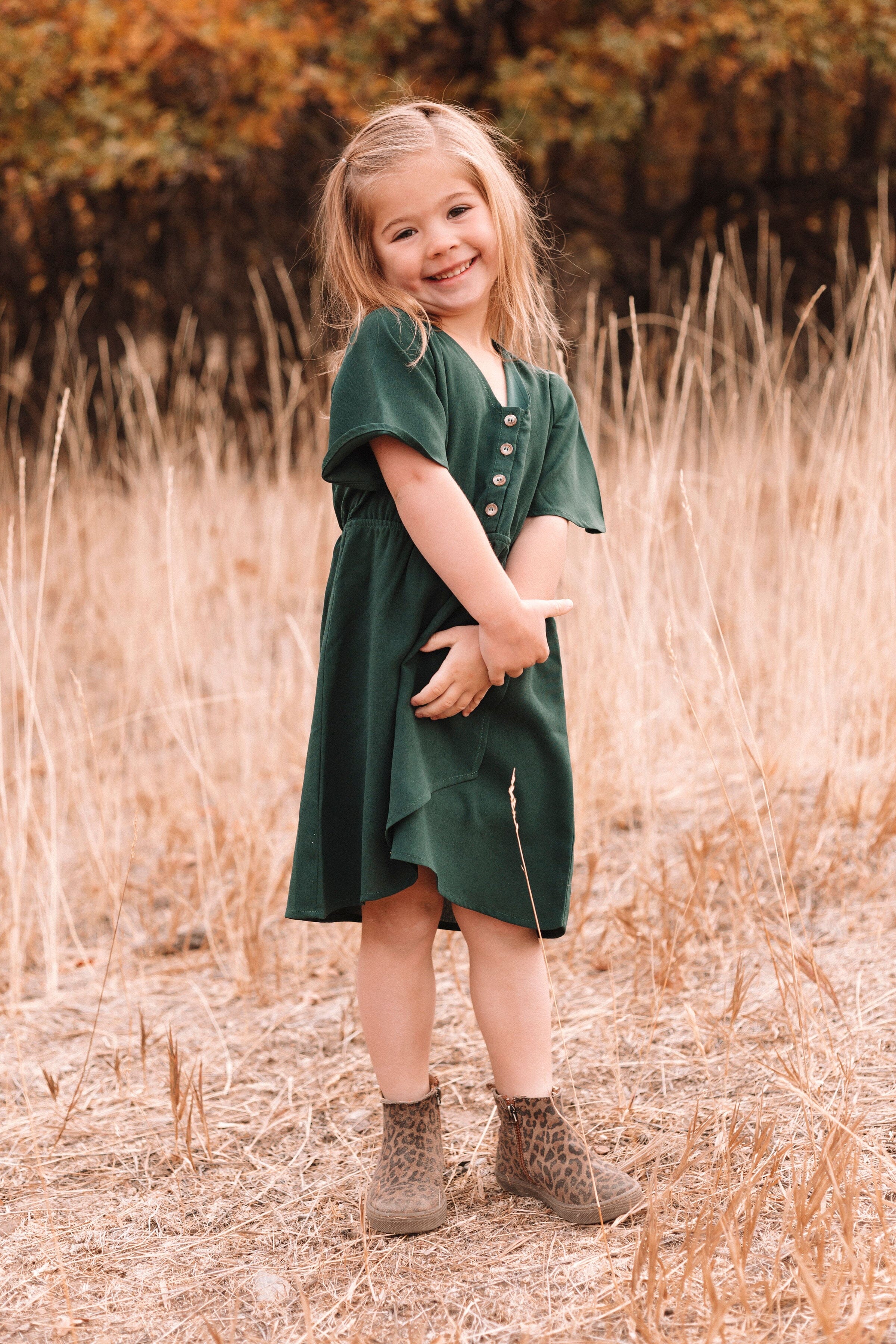 ONE LOVED BABE - Mini Windsor Dress - 5 Colors - Image 5