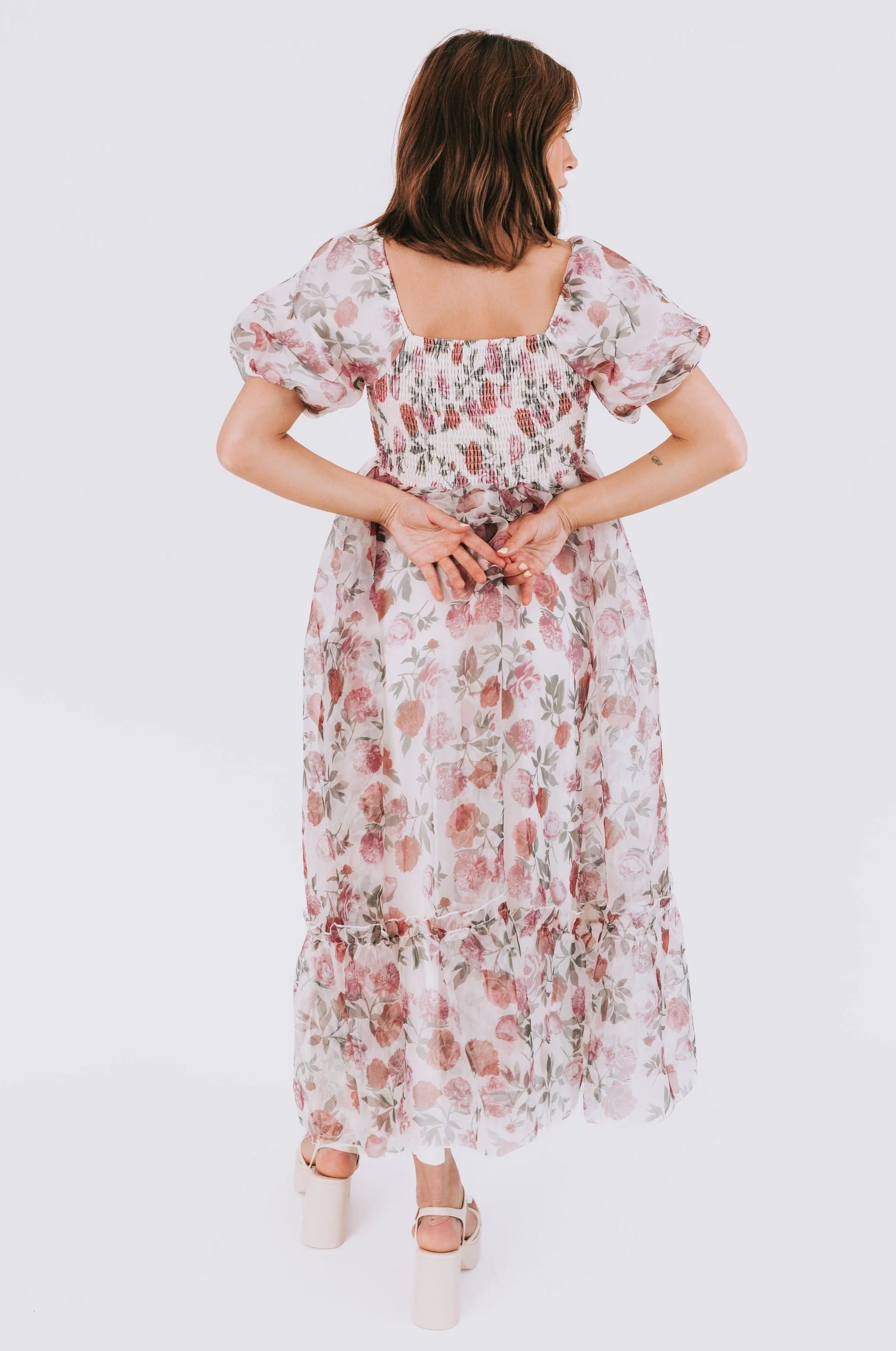 ONE LOVED BABE - Ruby Blossom Dress - Image 6