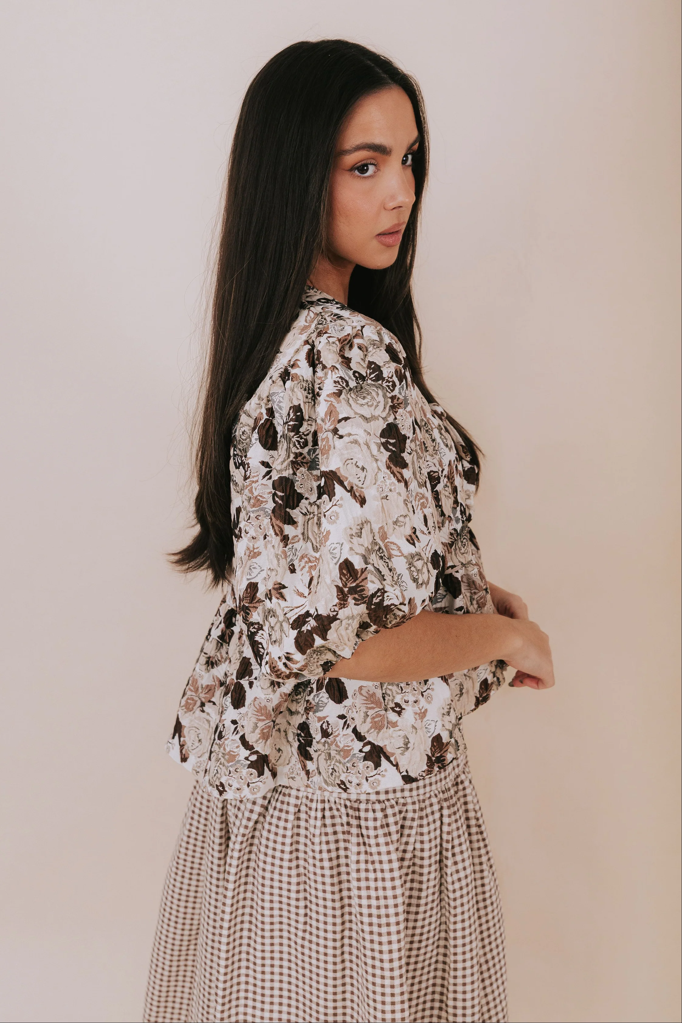 Falling In Florals Top - Image 4