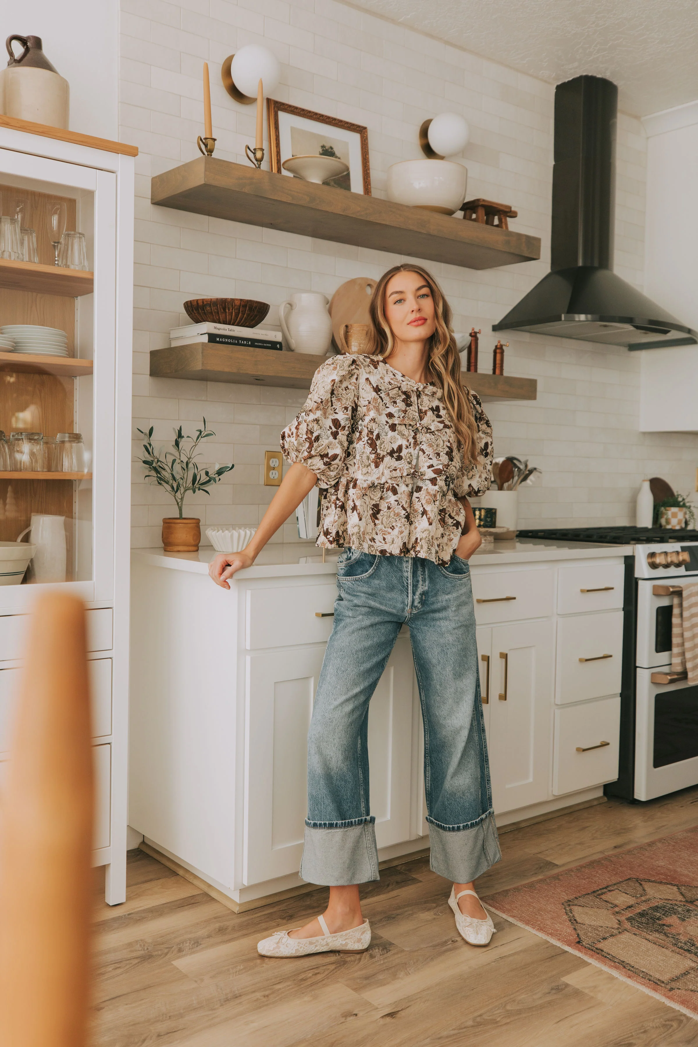Falling In Florals Top - Image 7