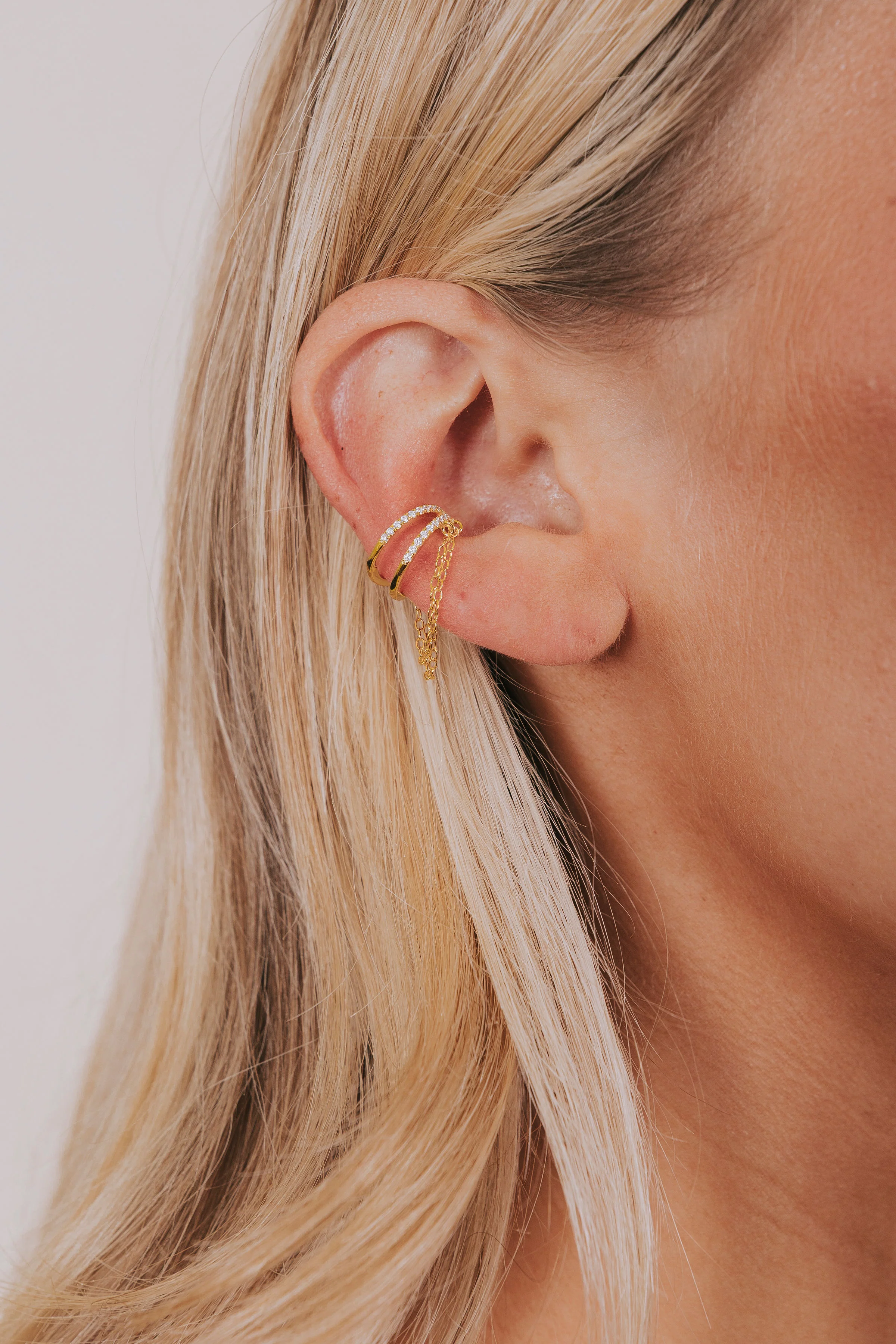 Fascinated Ear Cuff - 925 Sterling Silver - Image 2