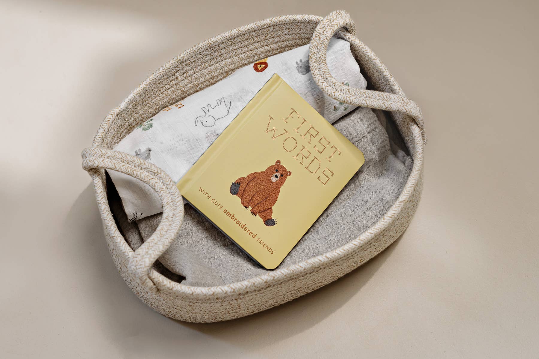 First Words w/ Cute Embroidered Friends - Image 5