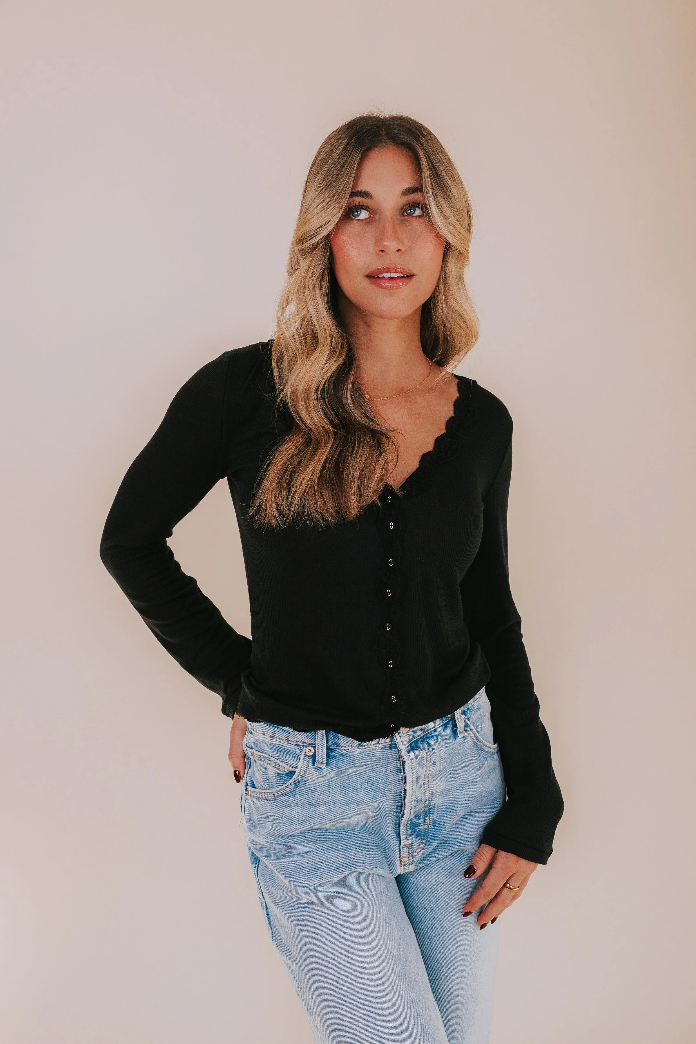 FREE PEOPLE - Big Love Rib Cardi - Image 3