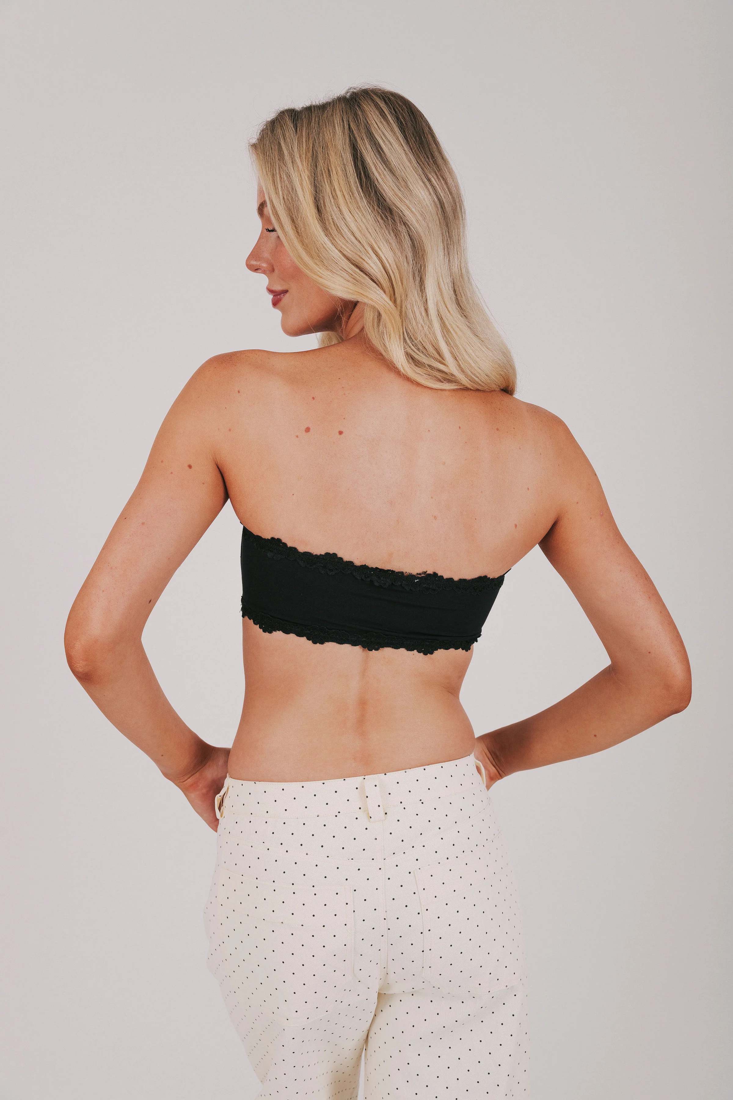 FREE PEOPLE - Charlie Lace Microfiber Bandeau - Image 4