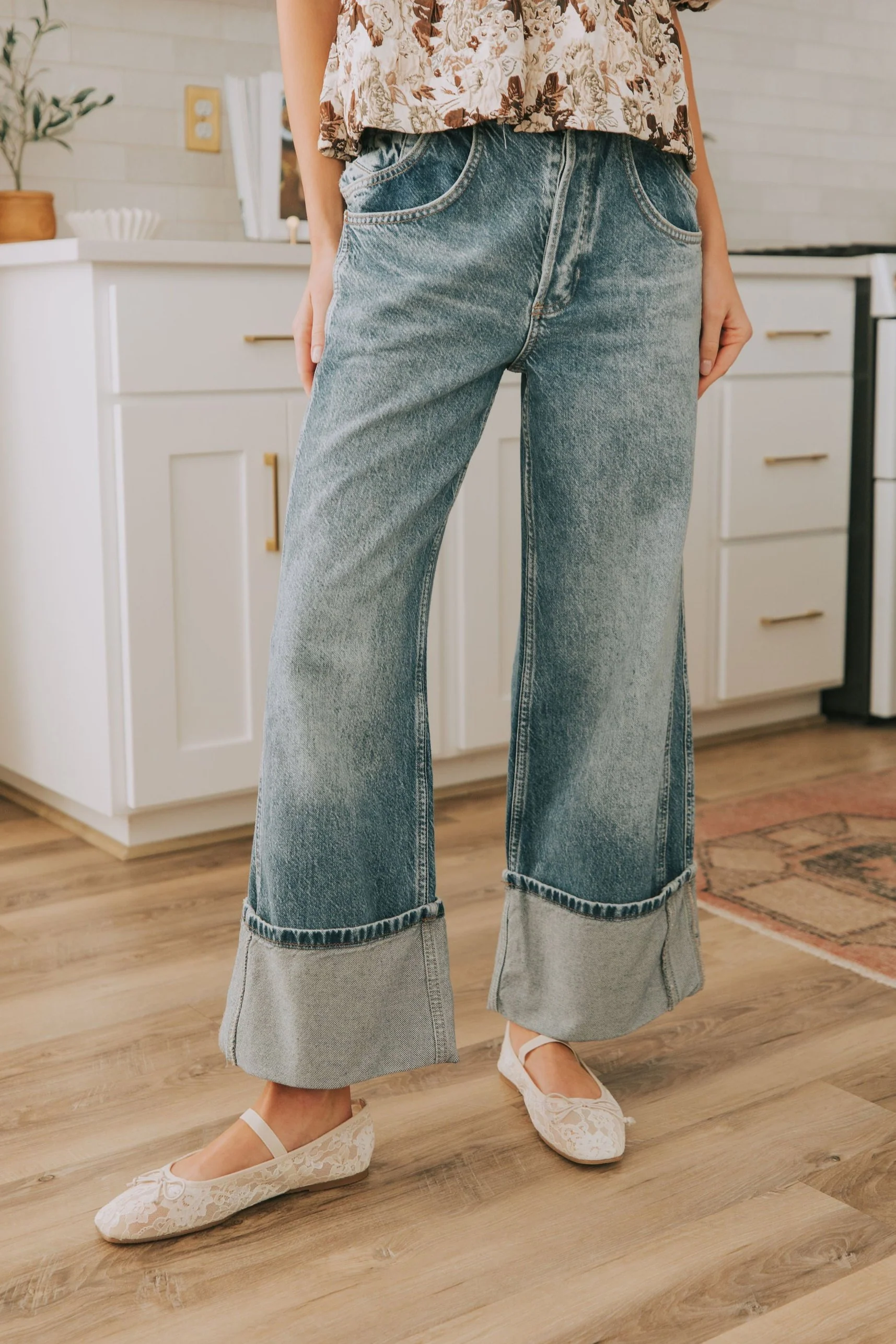 FREE PEOPLE - Final Countdown Mid Rise Pants - 2 Colors! - Image 6