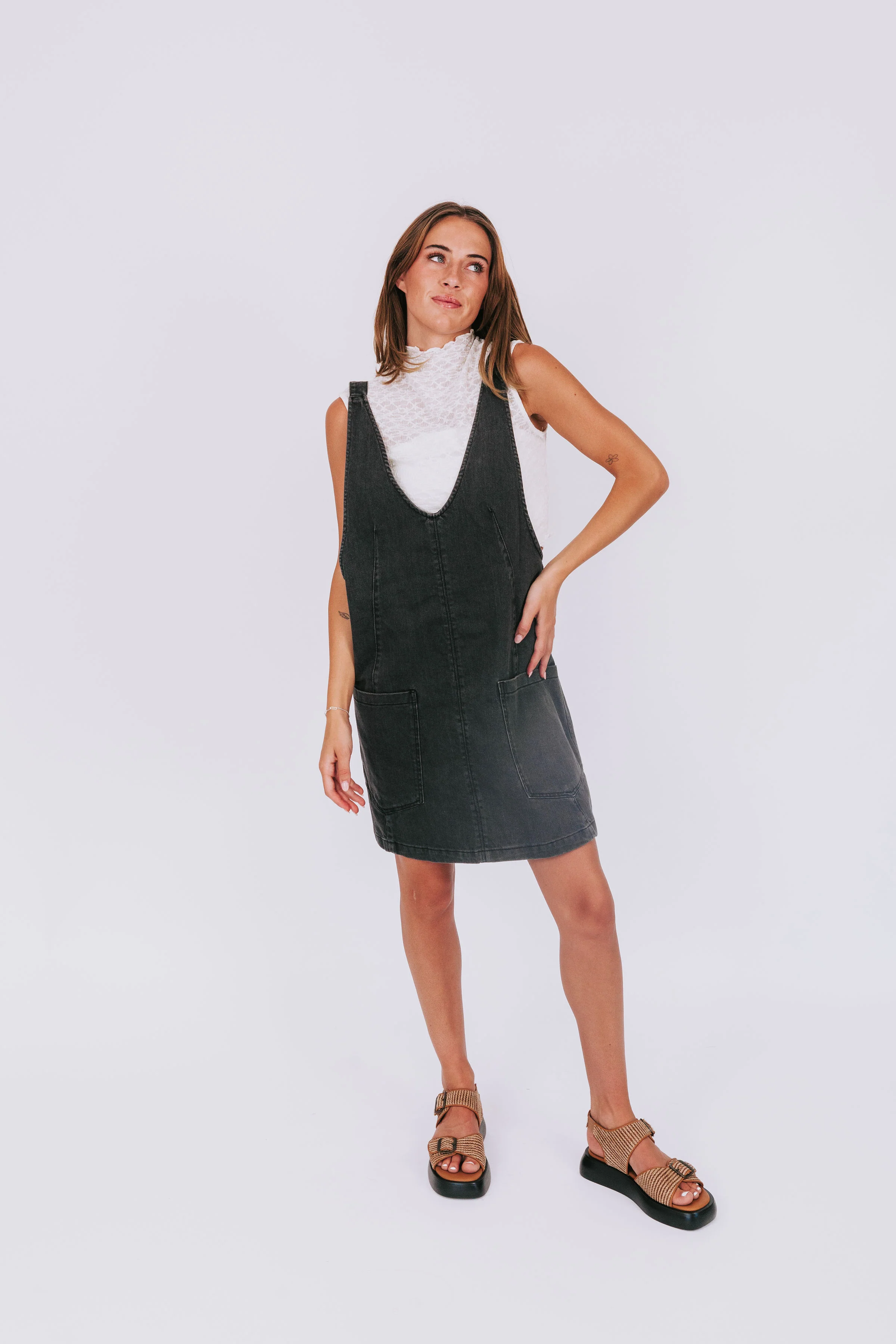FREE PEOPLE - High Roller Skirtall - 2 Colors! - Image 4
