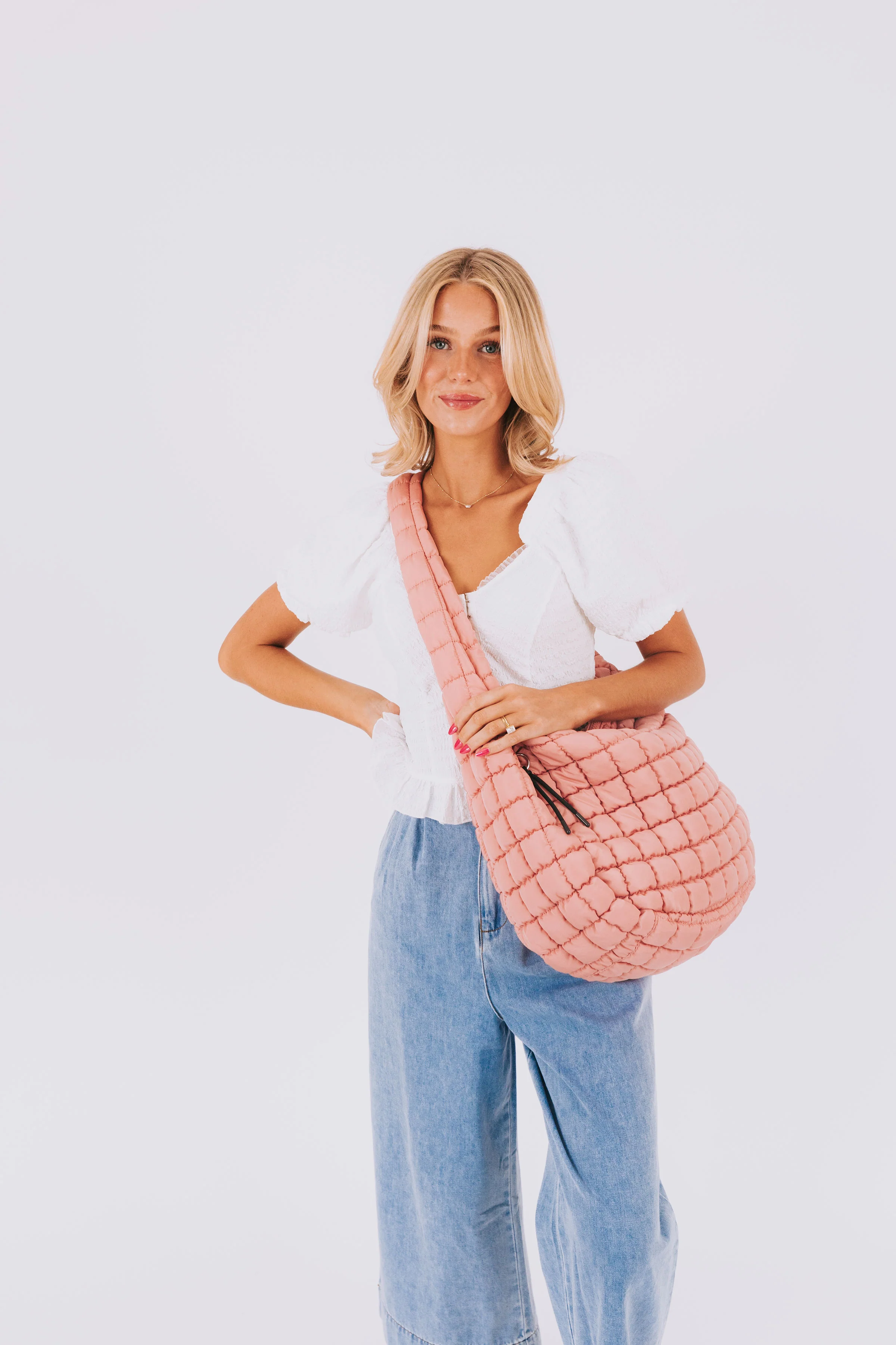 FREE PEOPLE - Quilted Carryall - 17 Colors! - Image 10