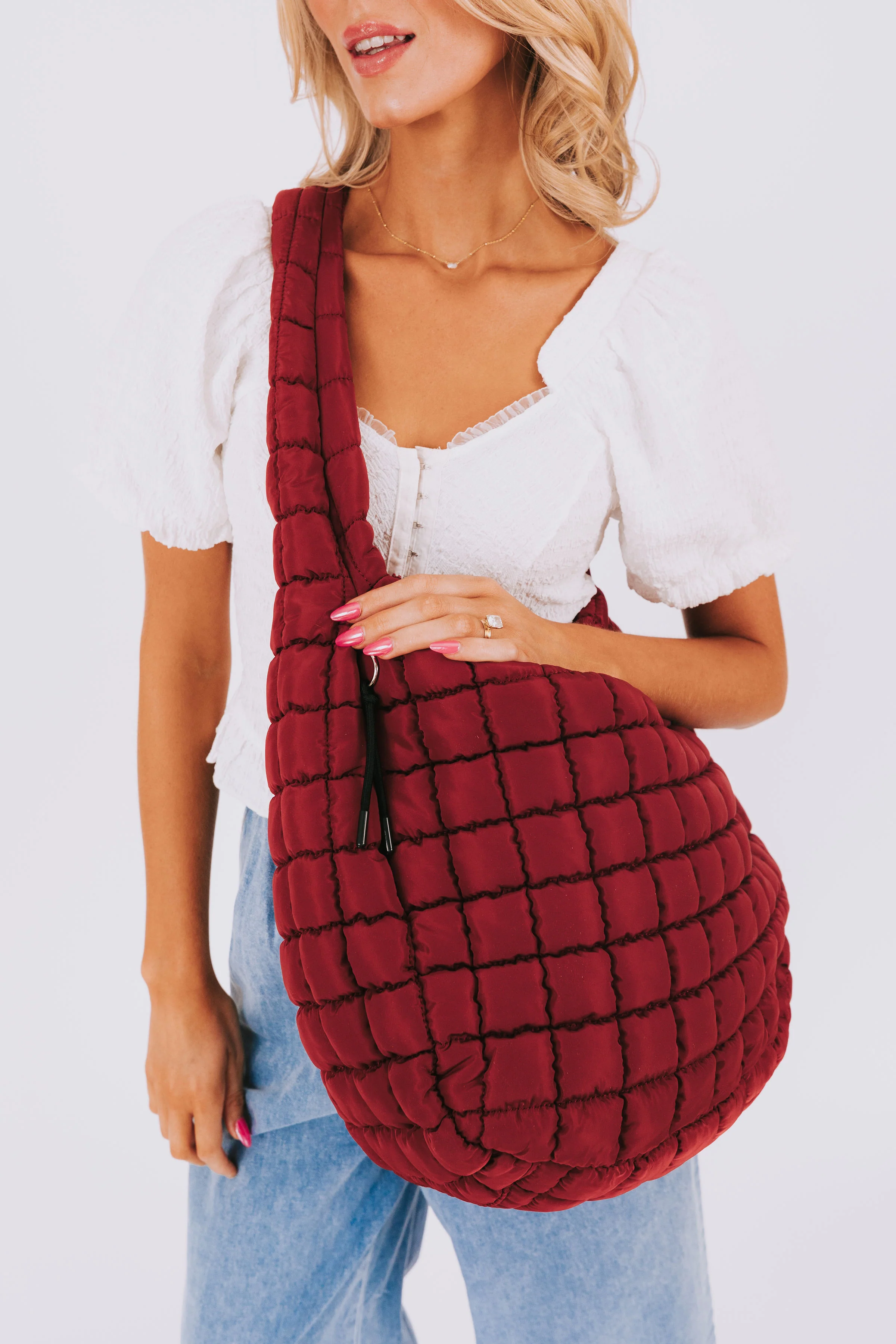 FREE PEOPLE - Quilted Carryall - 17 Colors! - Image 11