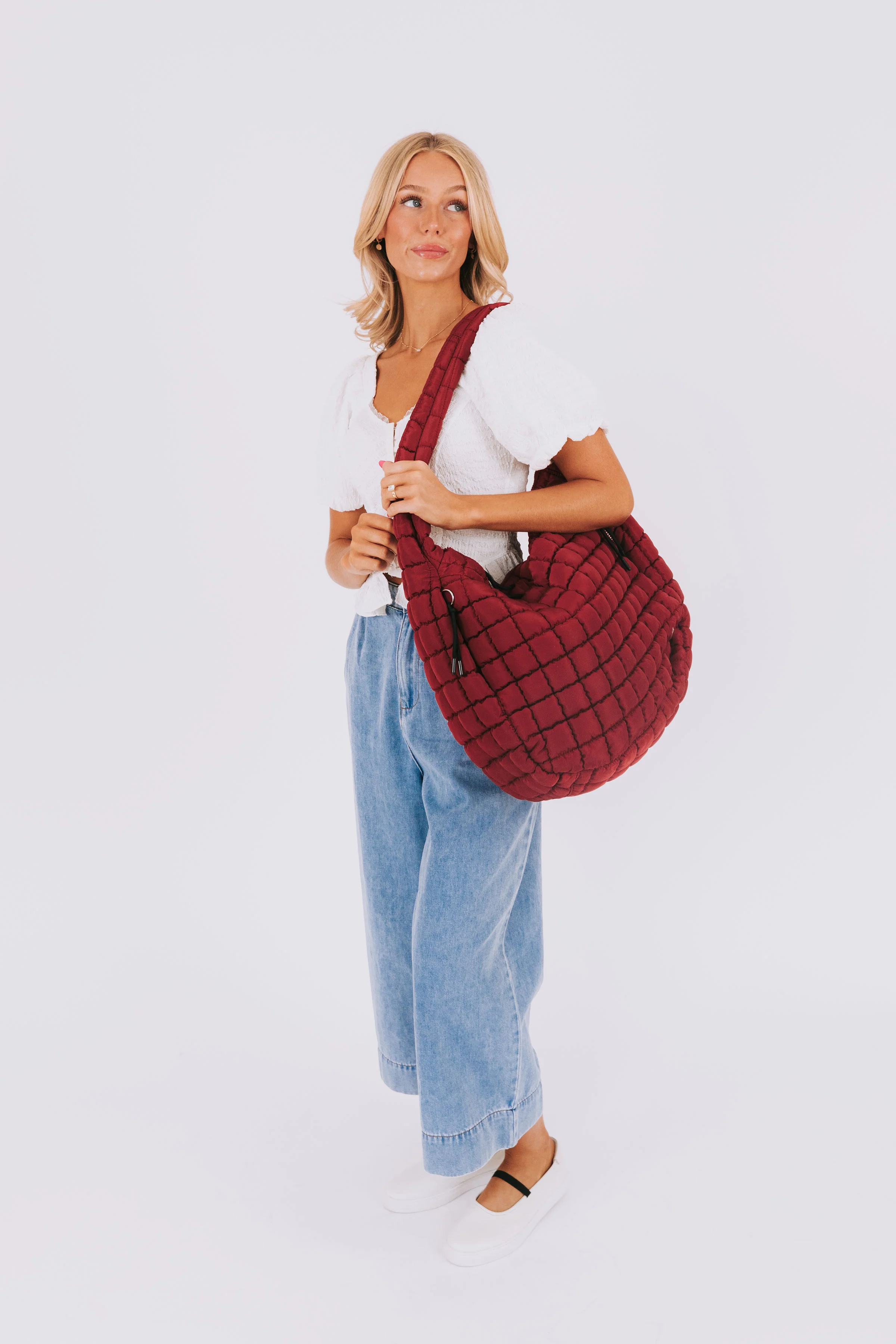 FREE PEOPLE - Quilted Carryall - 17 Colors! - Image 12