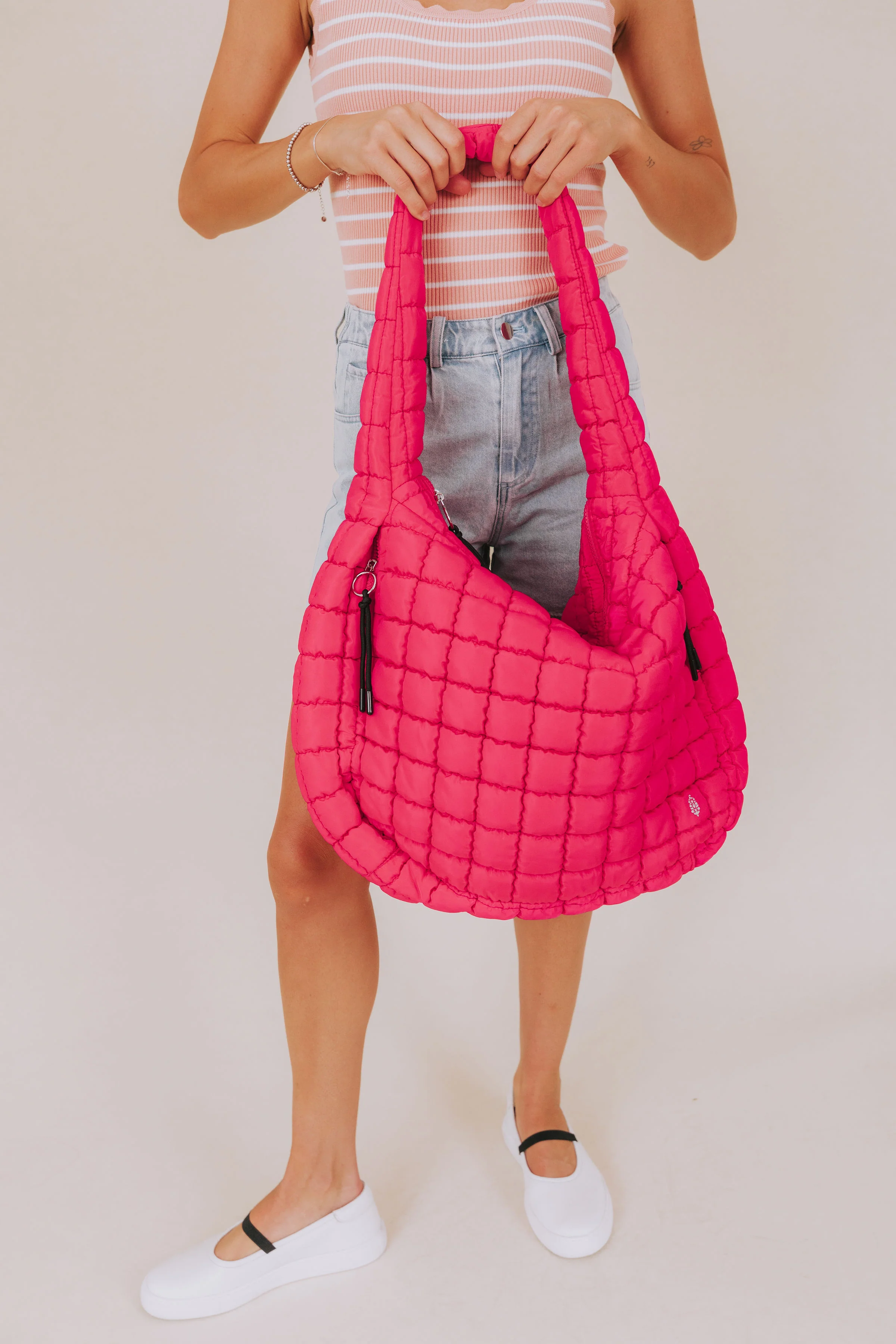 FREE PEOPLE - Quilted Carryall - 17 Colors! - Image 13