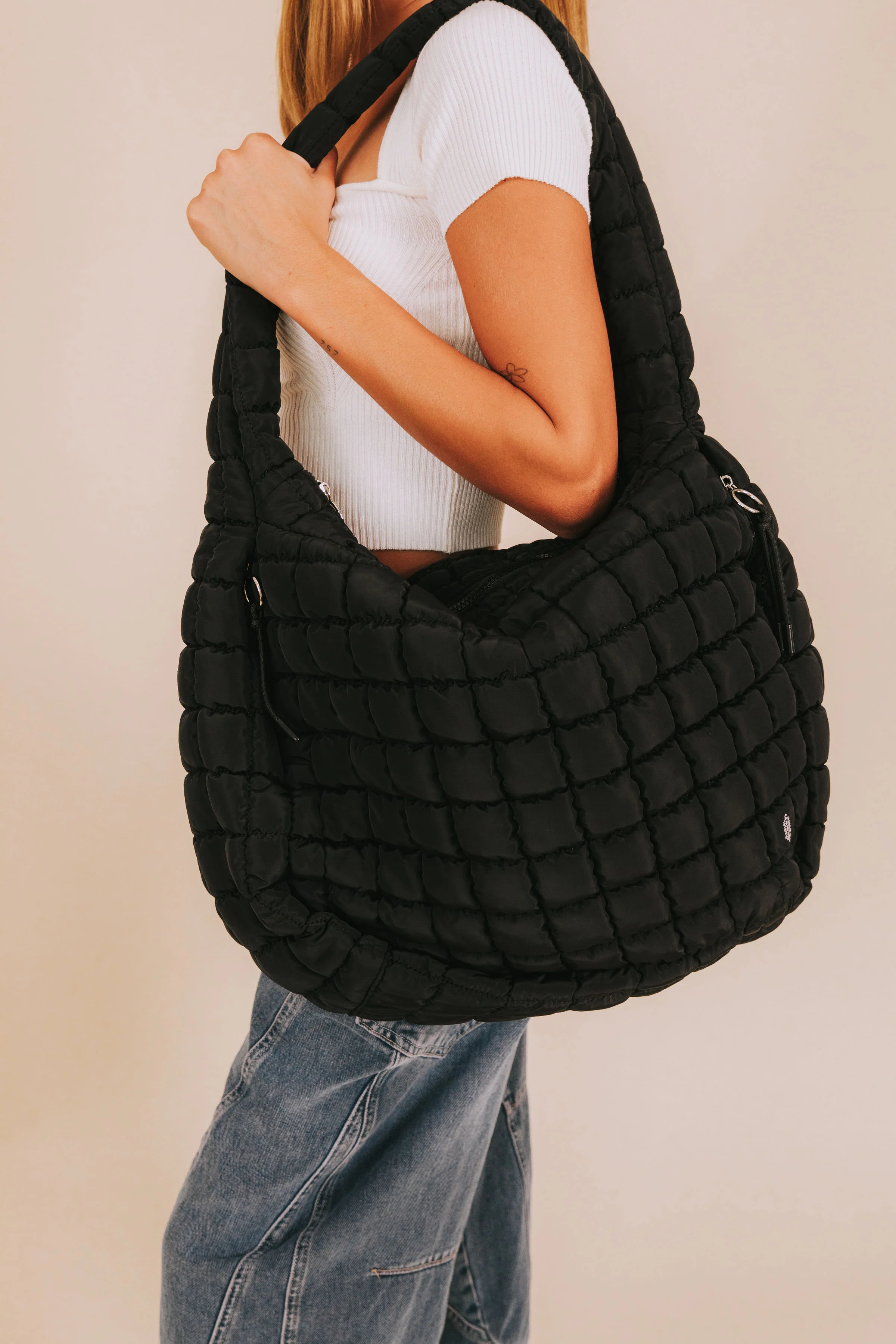 FREE PEOPLE - Quilted Carryall - 17 Colors! - Image 15