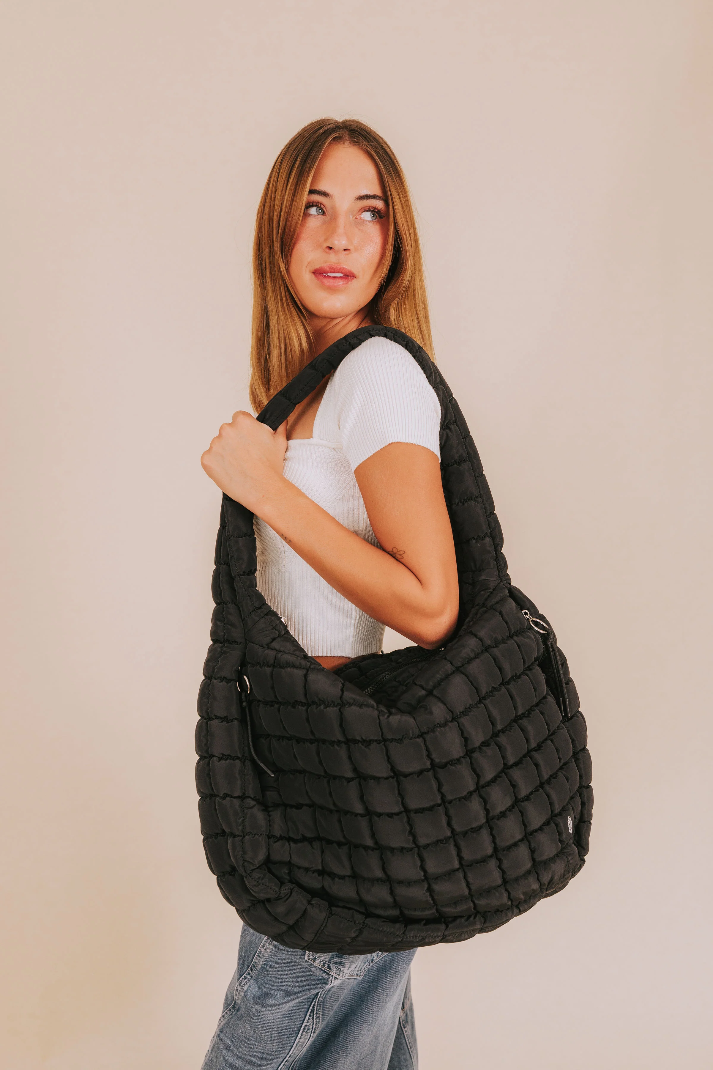 FREE PEOPLE - Quilted Carryall - 17 Colors! - Image 16