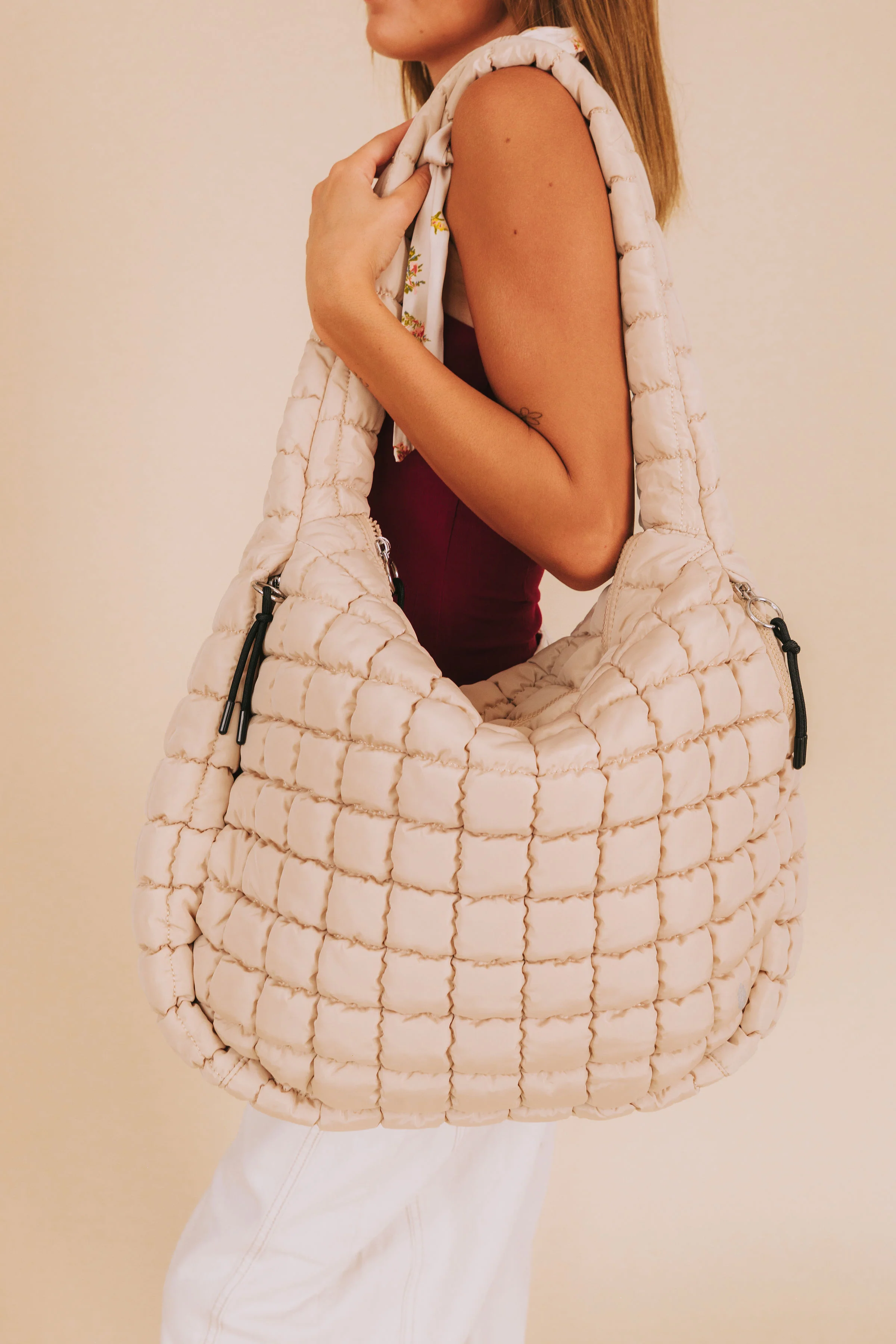 FREE PEOPLE - Quilted Carryall - 17 Colors! - Image 17