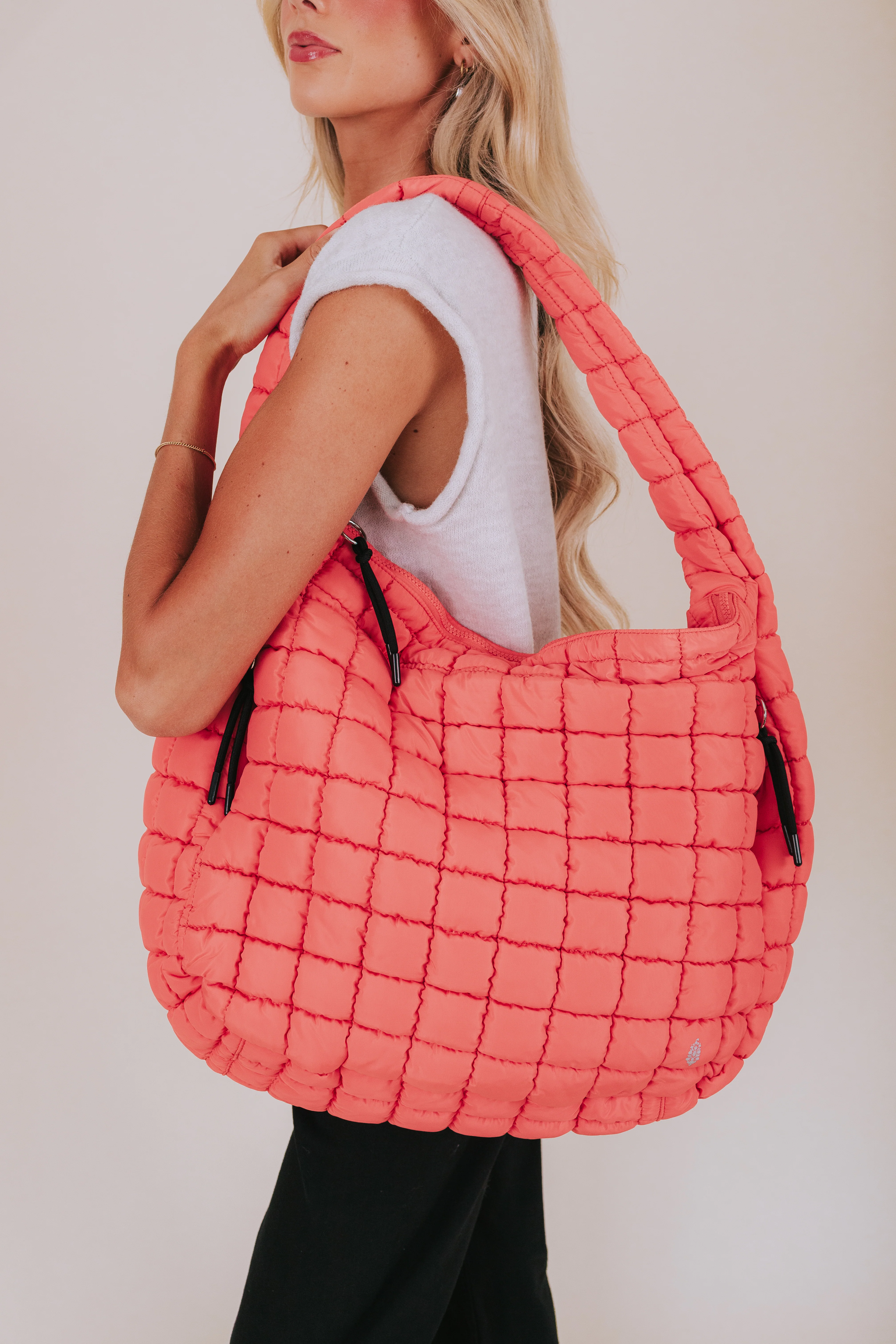 FREE PEOPLE - Quilted Carryall - 17 Colors! - Image 24