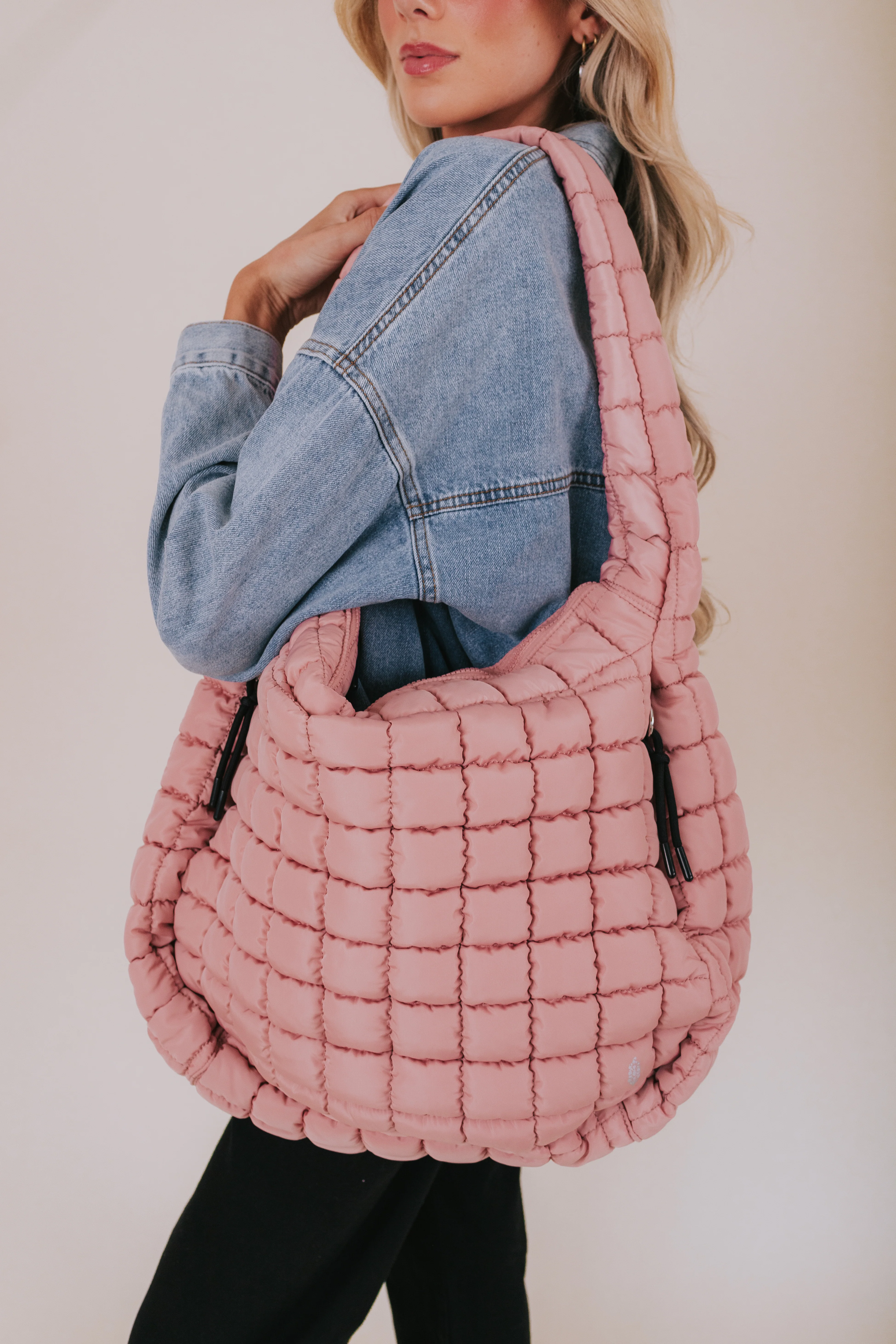FREE PEOPLE - Quilted Carryall - 17 Colors! - Image 26