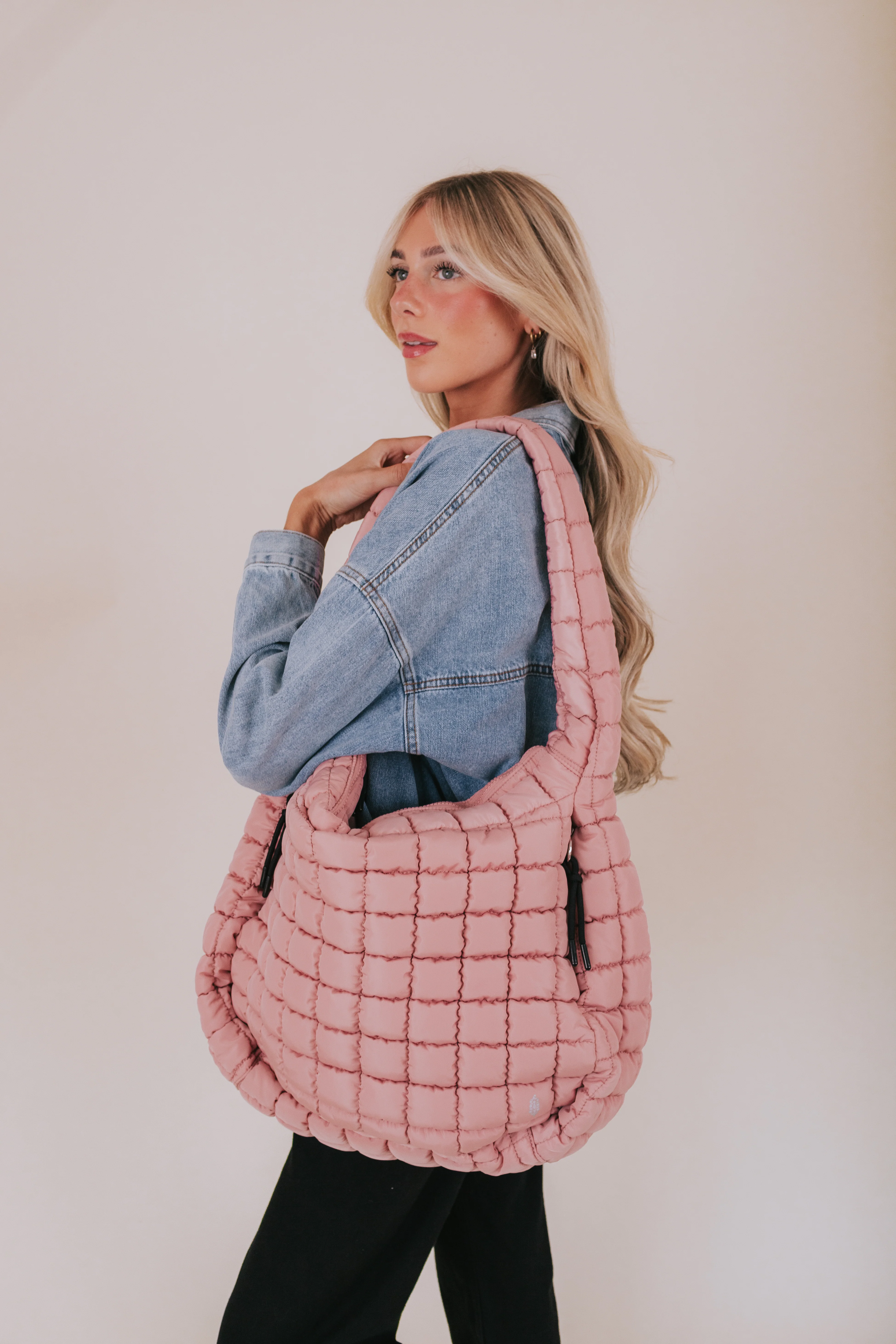 FREE PEOPLE - Quilted Carryall - 17 Colors! - Image 27