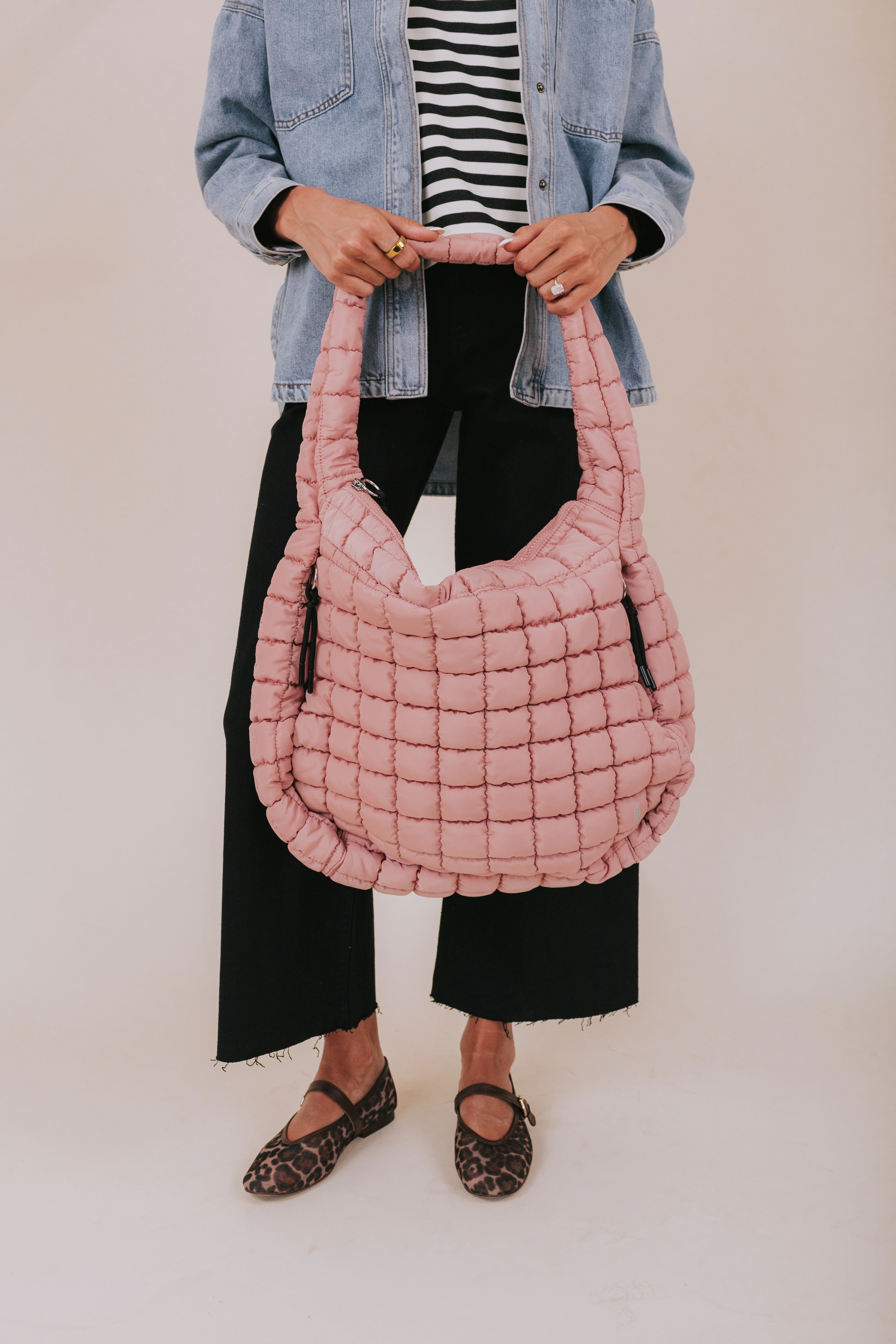 FREE PEOPLE - Quilted Carryall - 17 Colors! - Image 28