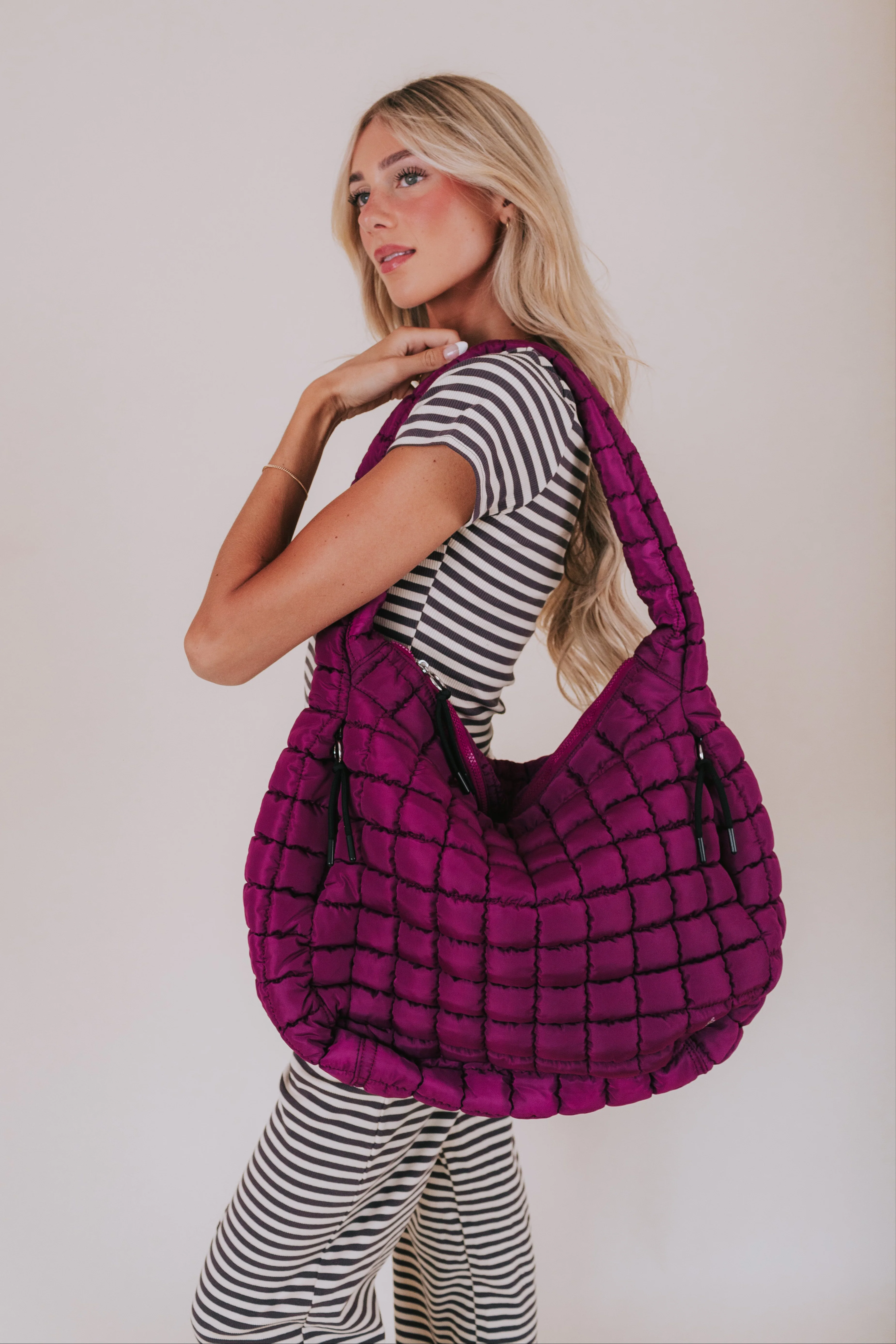 FREE PEOPLE - Quilted Carryall - 17 Colors! - Image 29