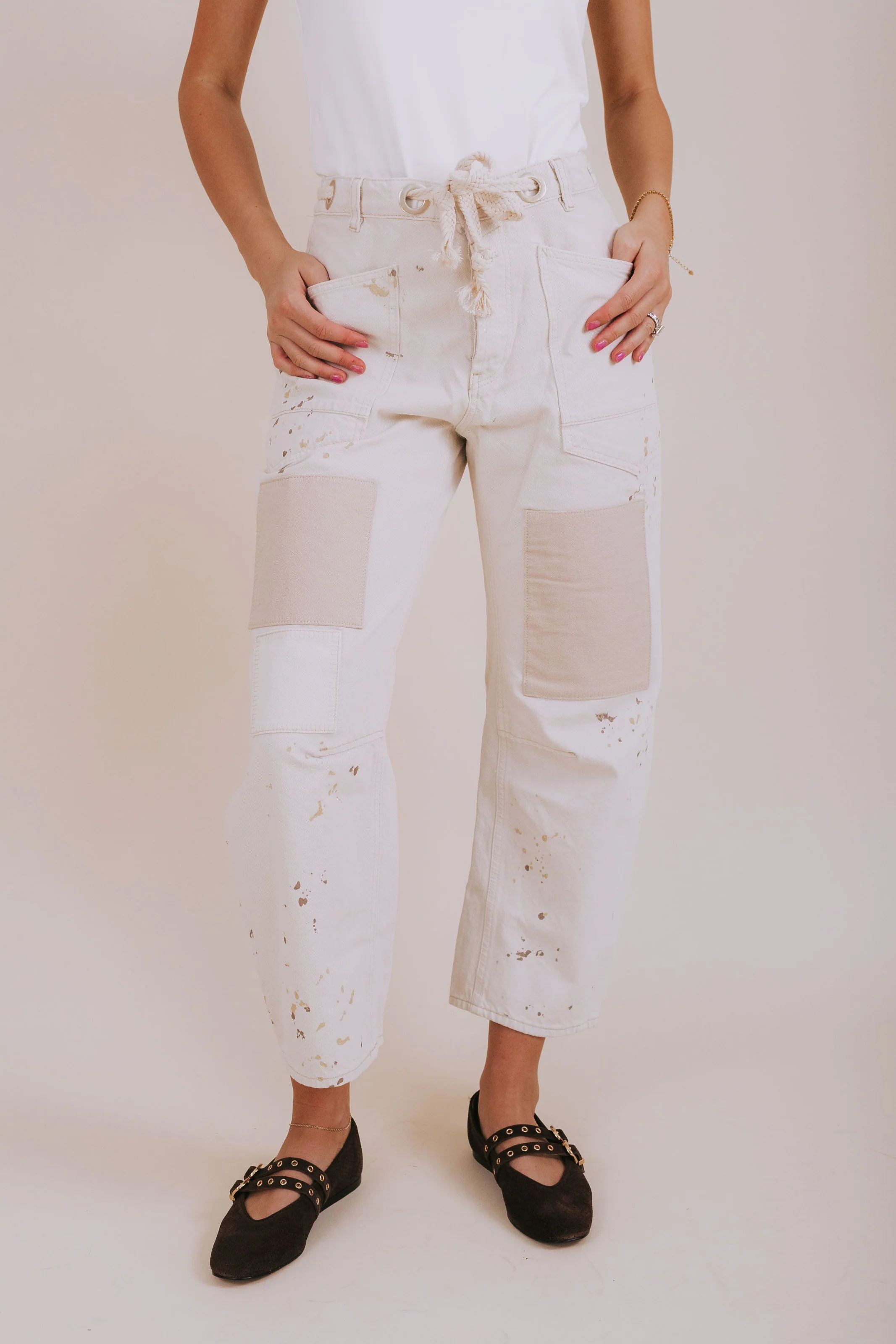 FREE PEOPLE - Moxie Pull-On Barrel Jeans - 2 Colors!