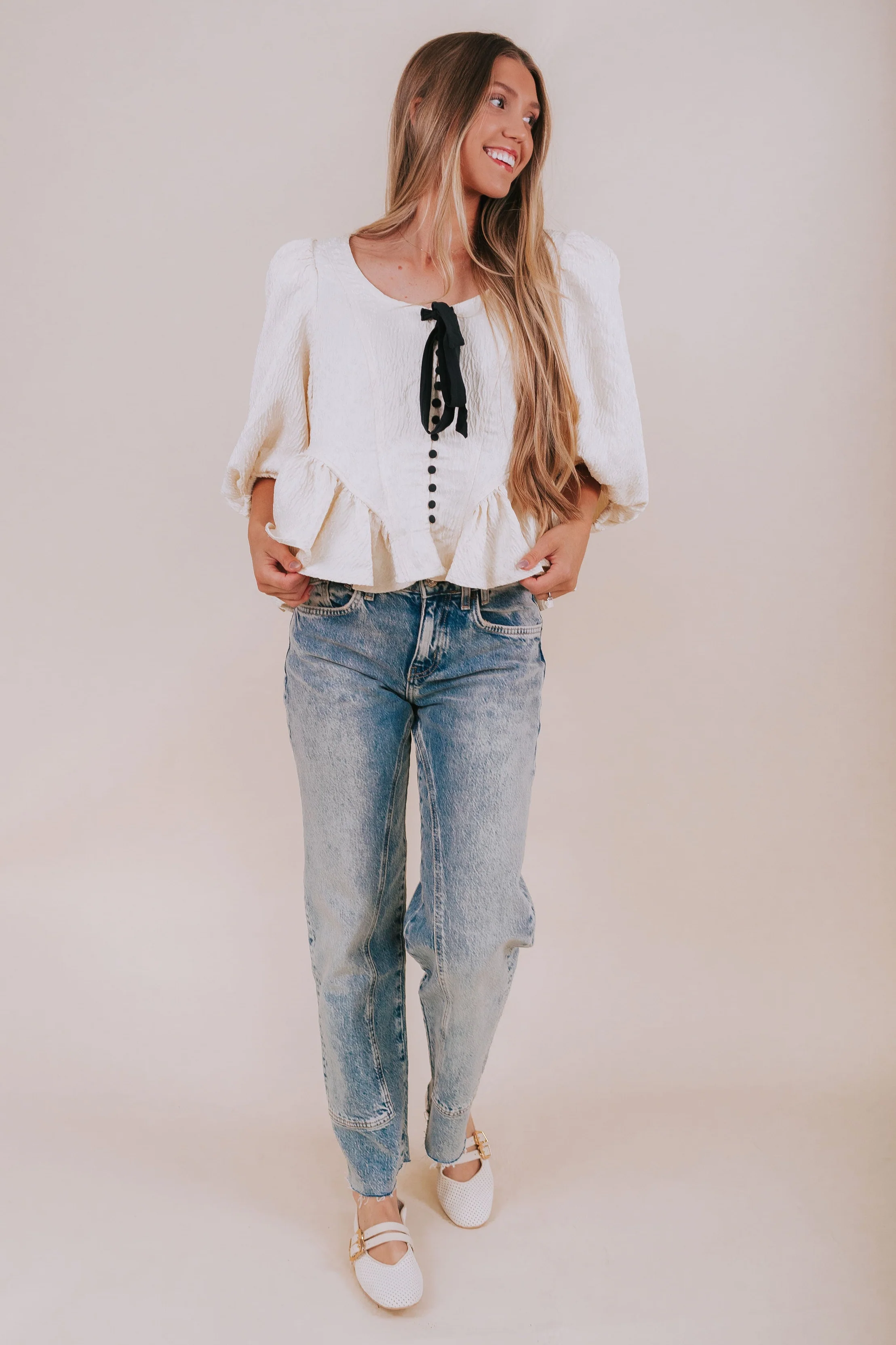 FREE PEOPLE - Pamela Bow Top - Image 6