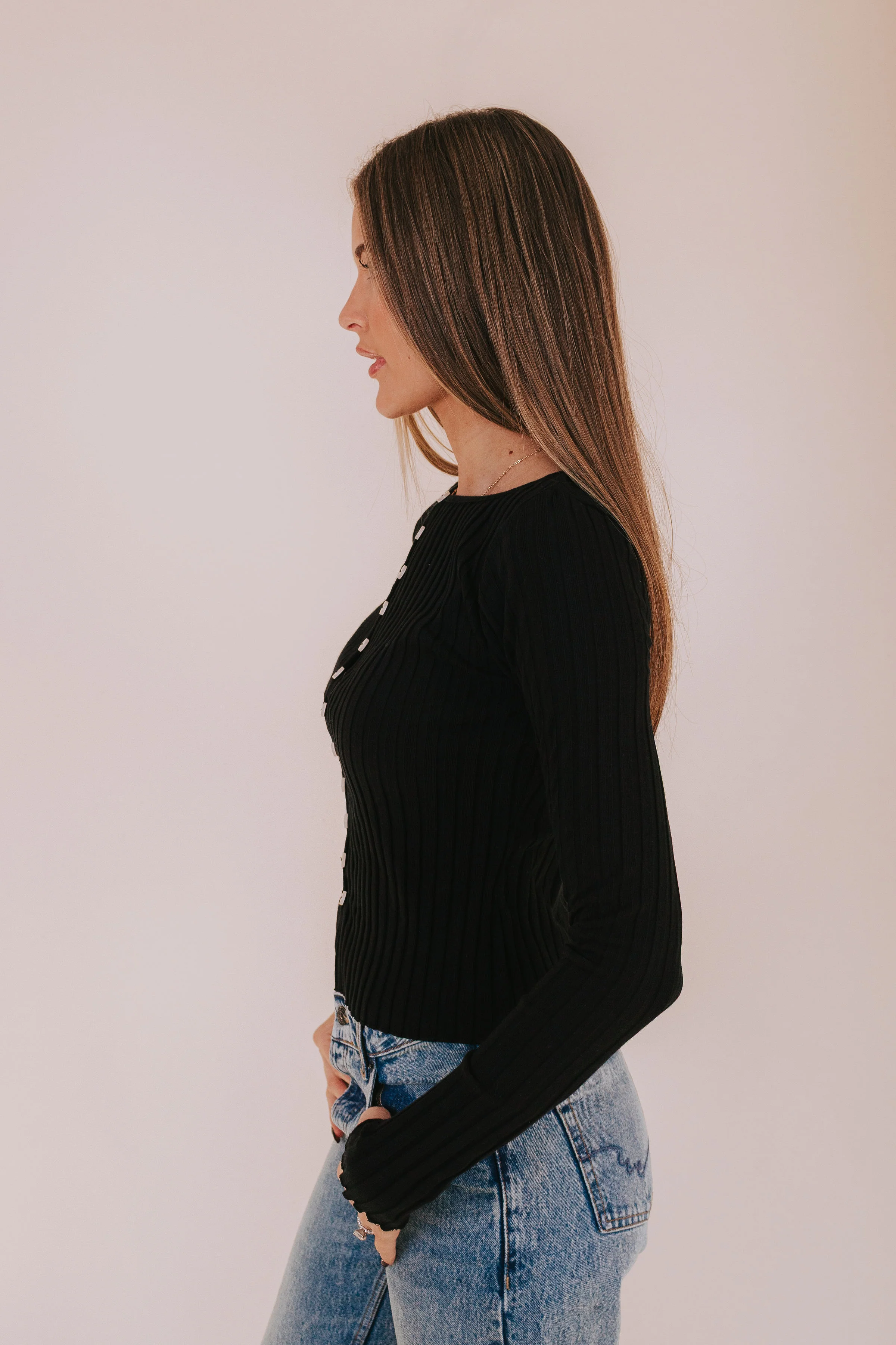 FREE PEOPLE - Tilly Long Sleeve Cardi - Image 5
