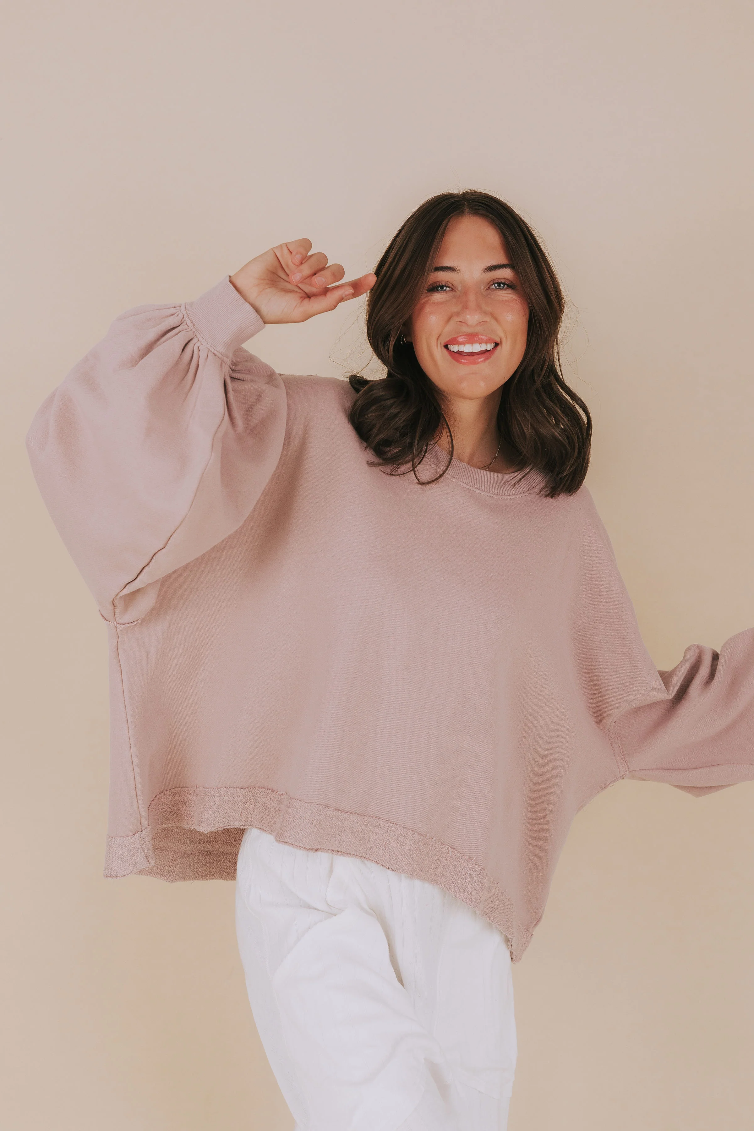 FREE PEOPLE - Trish Sweatshirt - Image 4