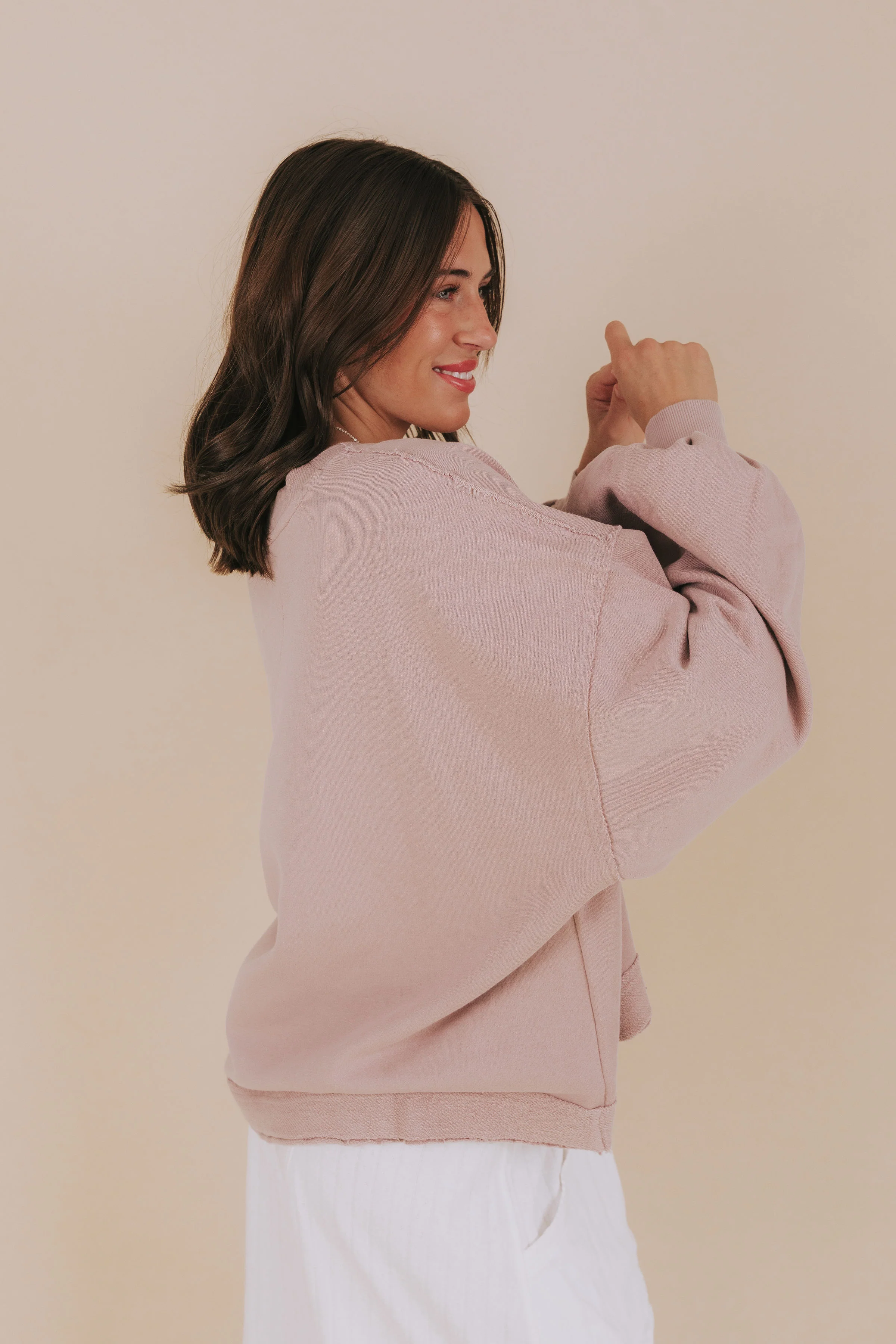 FREE PEOPLE - Trish Sweatshirt - Image 5
