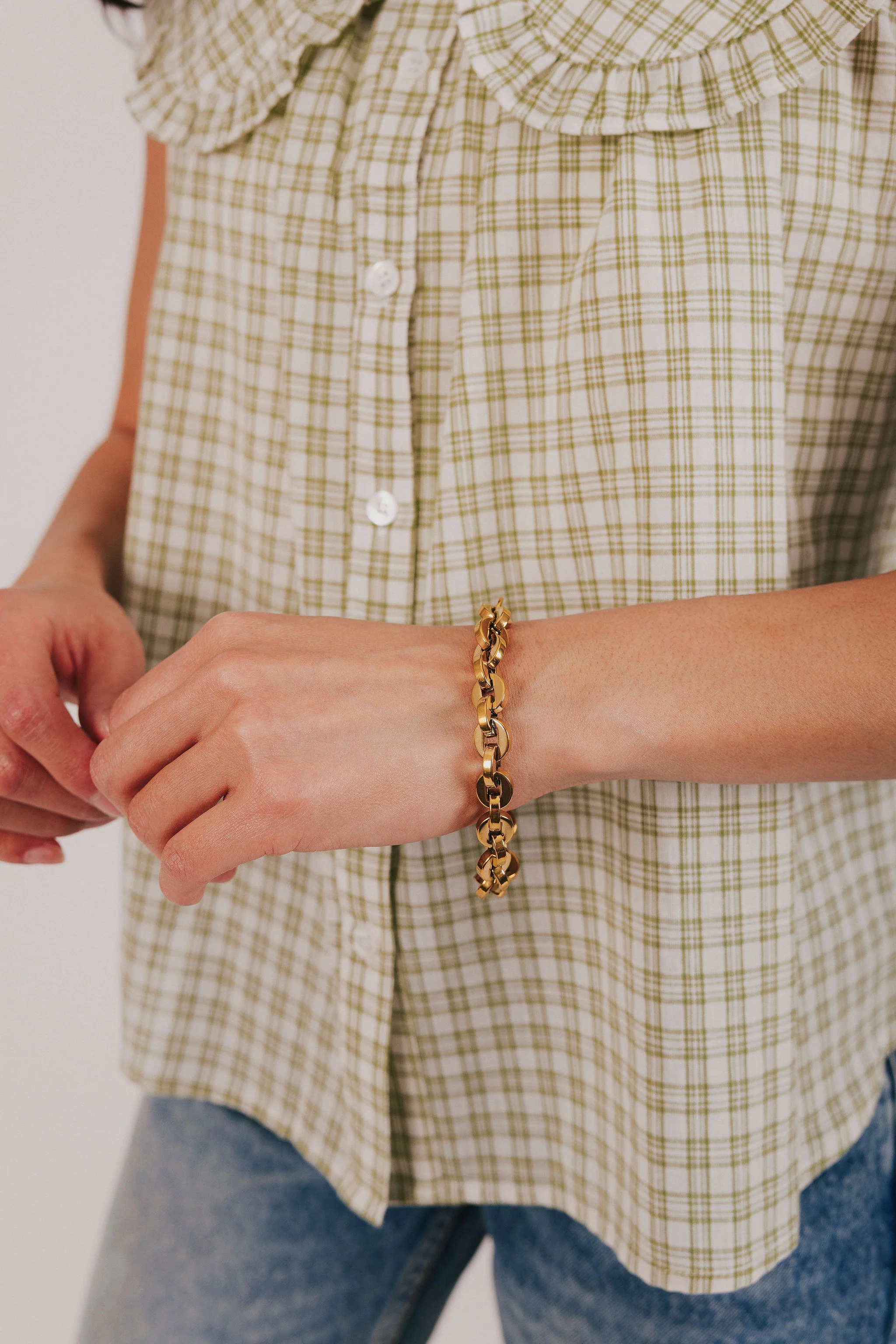 Fully Grown Bracelet - 14K Gold Plated - Image 2