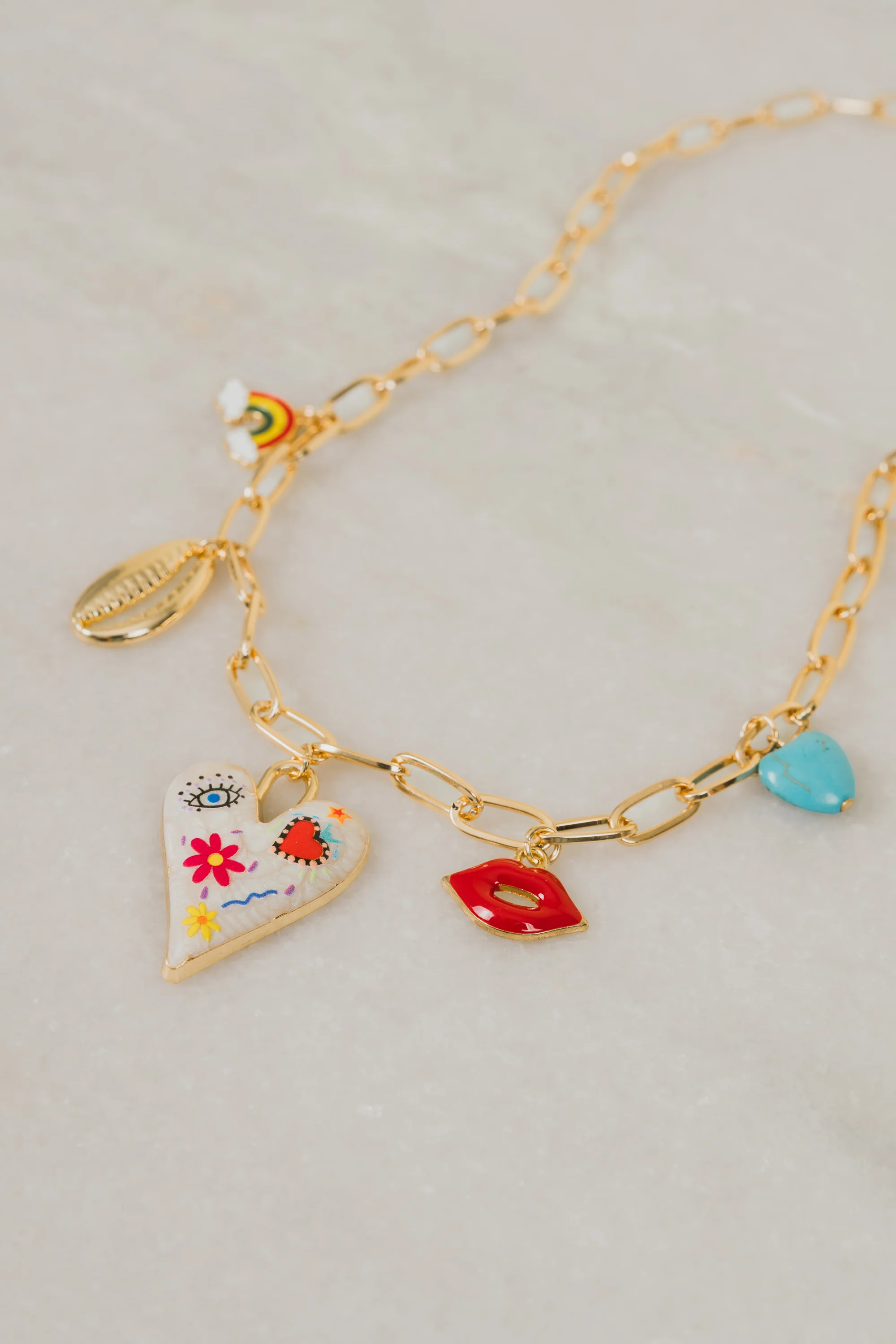 Goodnight Kiss Charm Necklace - Image 2