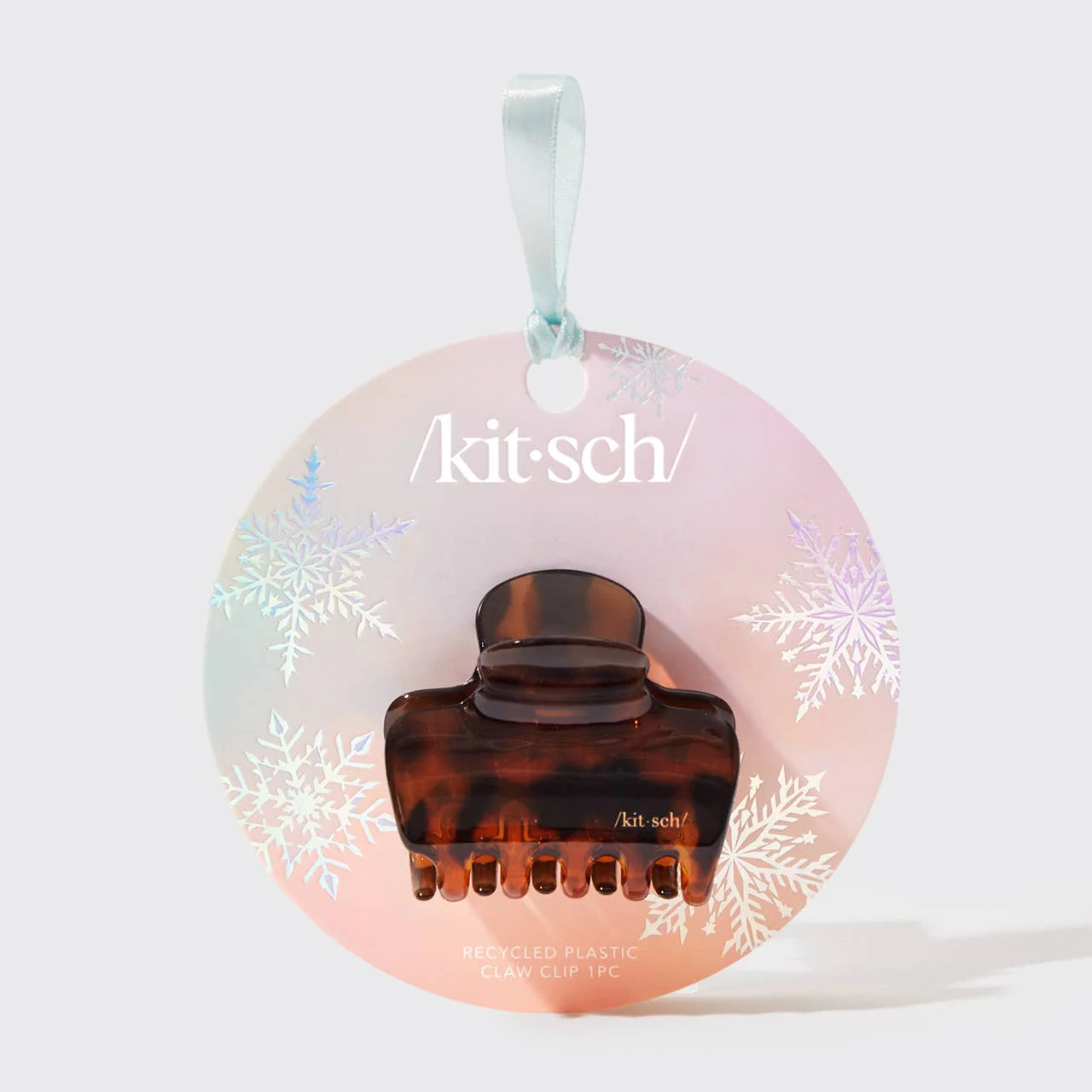 KITSCH - Holiday Recycled Plastic Claw Clip 1pc - Tort - Image 4