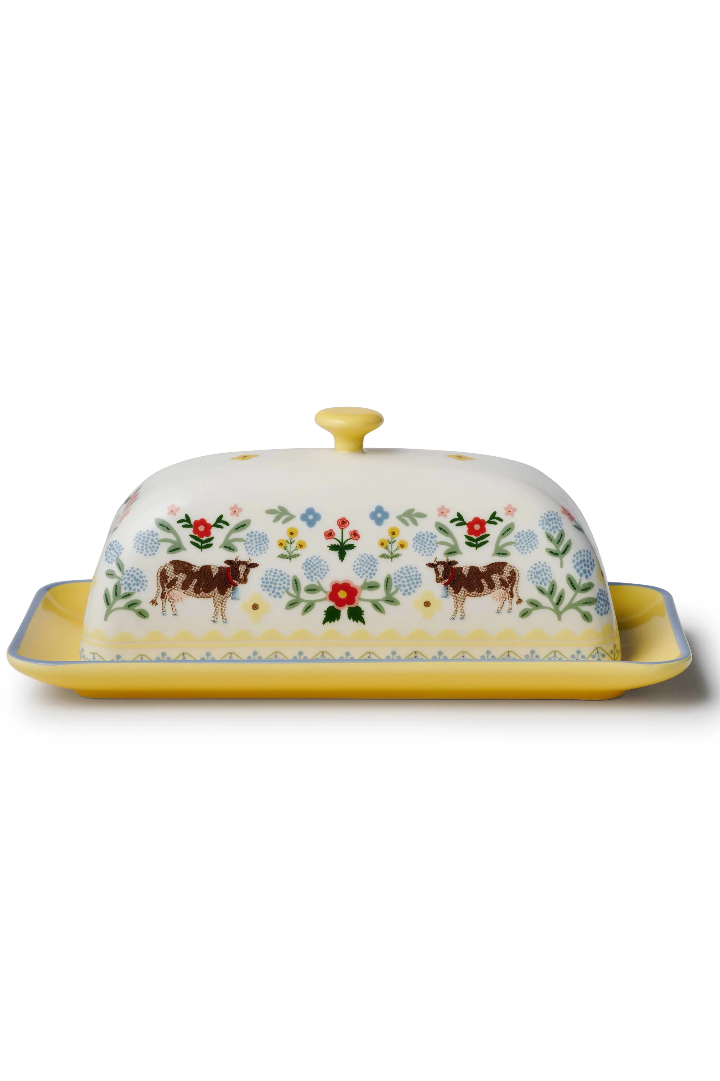RIFLE PAPER CO - Home Sweet Home Porcelain Butter Dish - Image 2